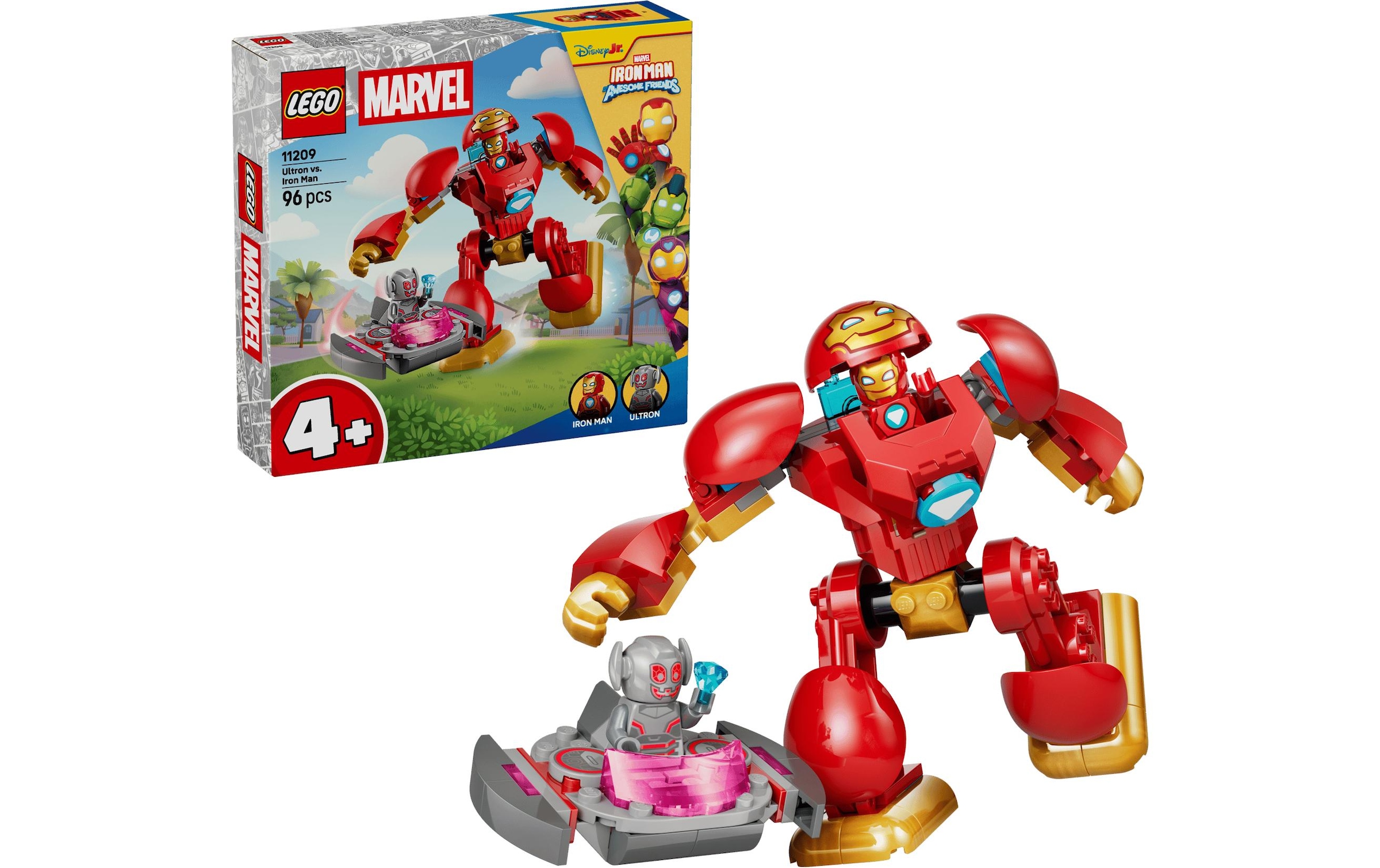 LEGO® Pions de construction »Ultron vs. Iron Man (11209), LEGO Disney Junior Marvel« fabriqué en Europe