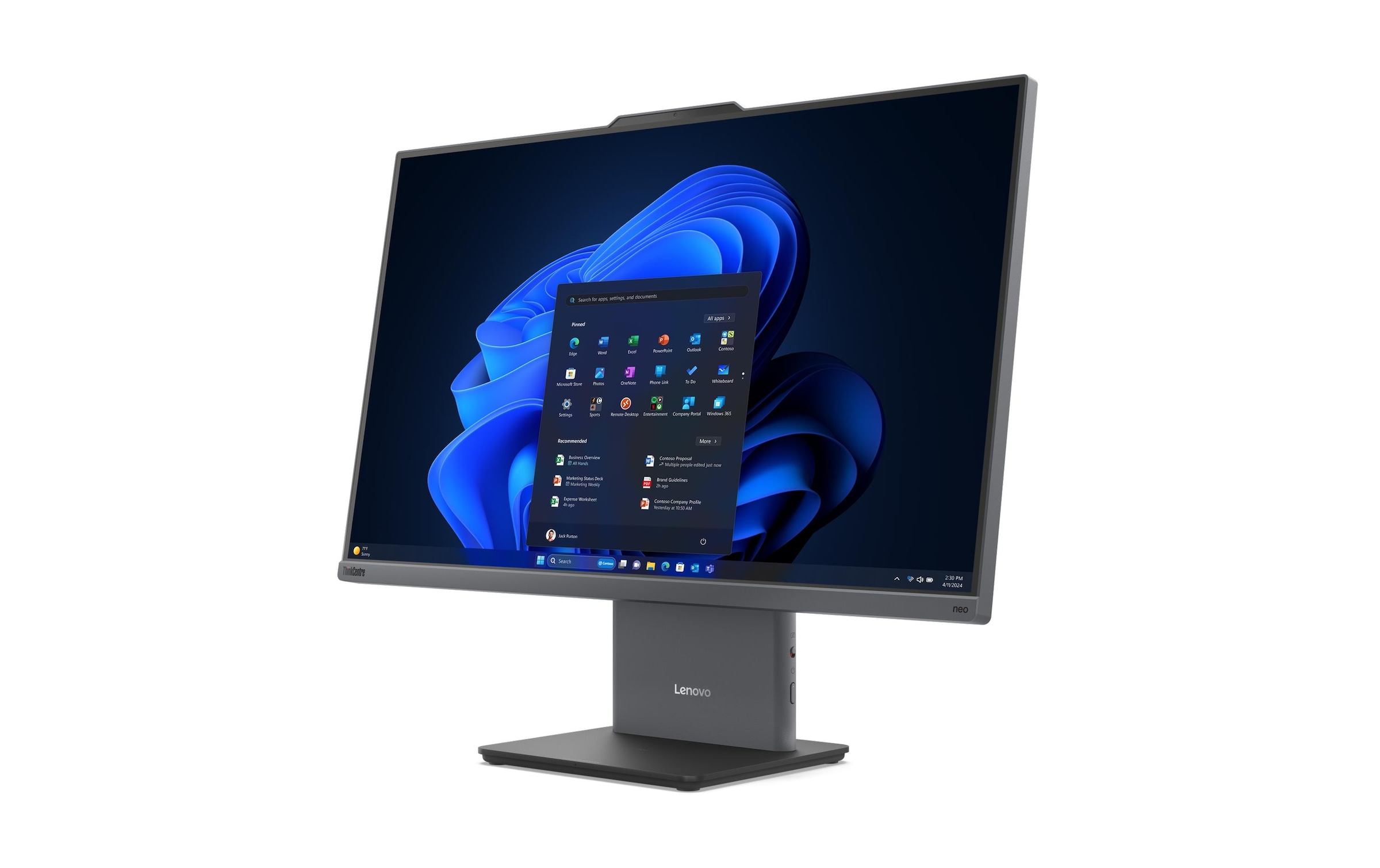 Lenovo PC tout-en-un »Lenovo AIO ThinkCentre neo 55a 24 Gen 6 Copilot+ PC«