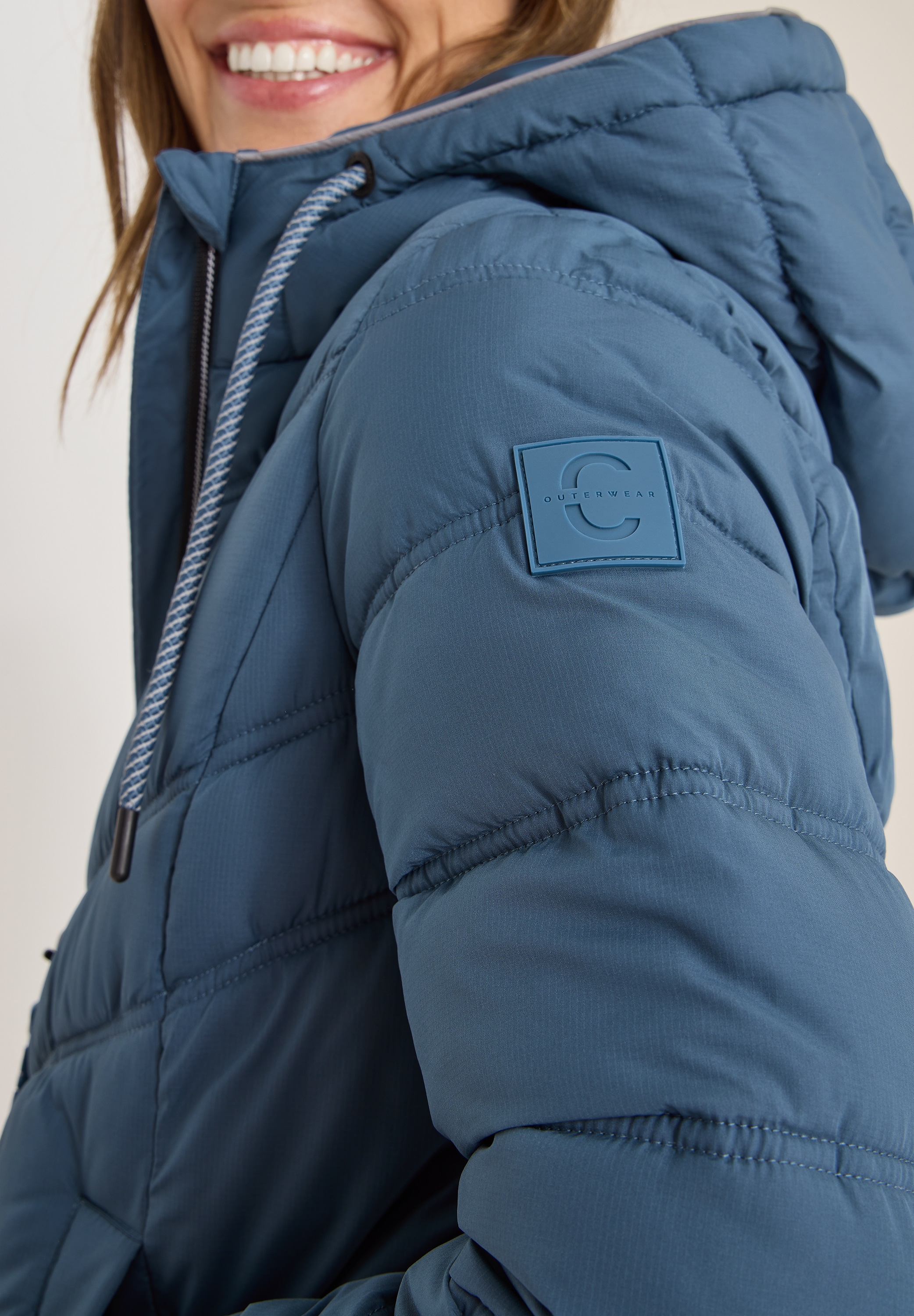 Cecil Veste matelassée mit Kapuze mit Kapuze