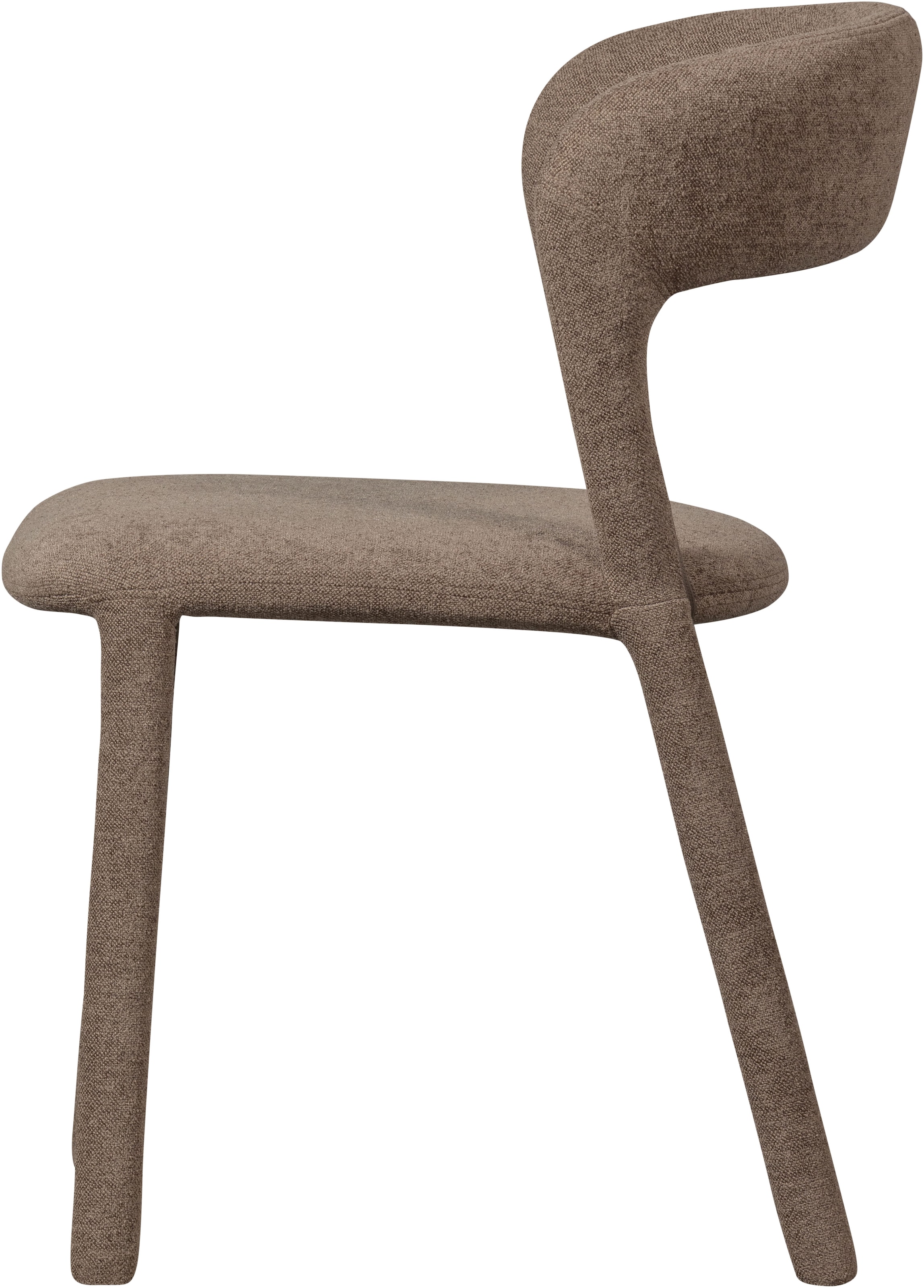 WOOOD Esszimmerstuhl »Noble mit Bezug und vollgepolstertem Gestell B 51 x T 56 x H 76 cm« (Set) 2 Stk.(Set, 2 St) Webstoff, Tragkraft 120 kg, Hohe Verschleissfestigkeit