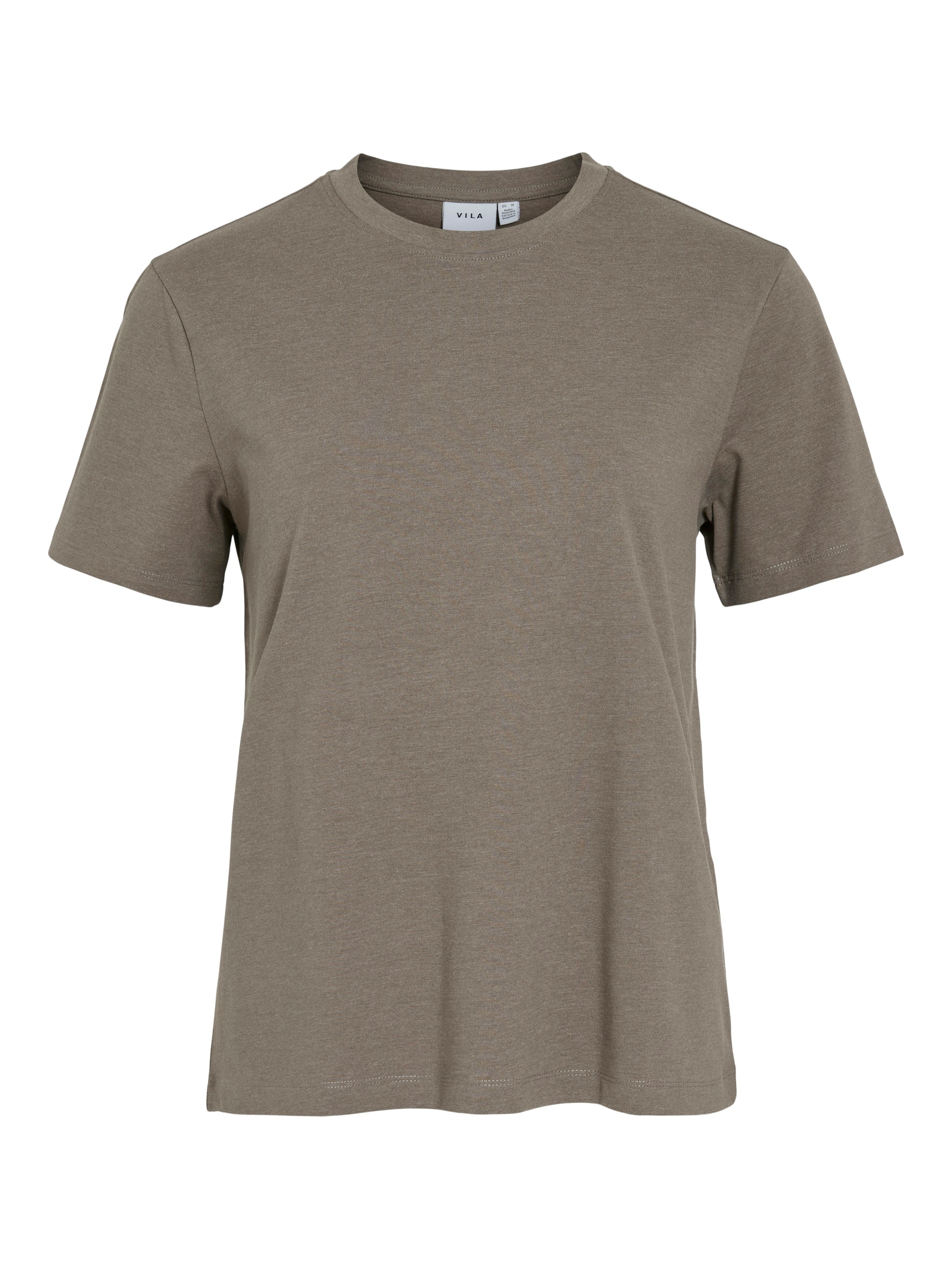 Vila »VINORA S/S T-SHIRT - NOOS« Baumwollmischung, regular fit