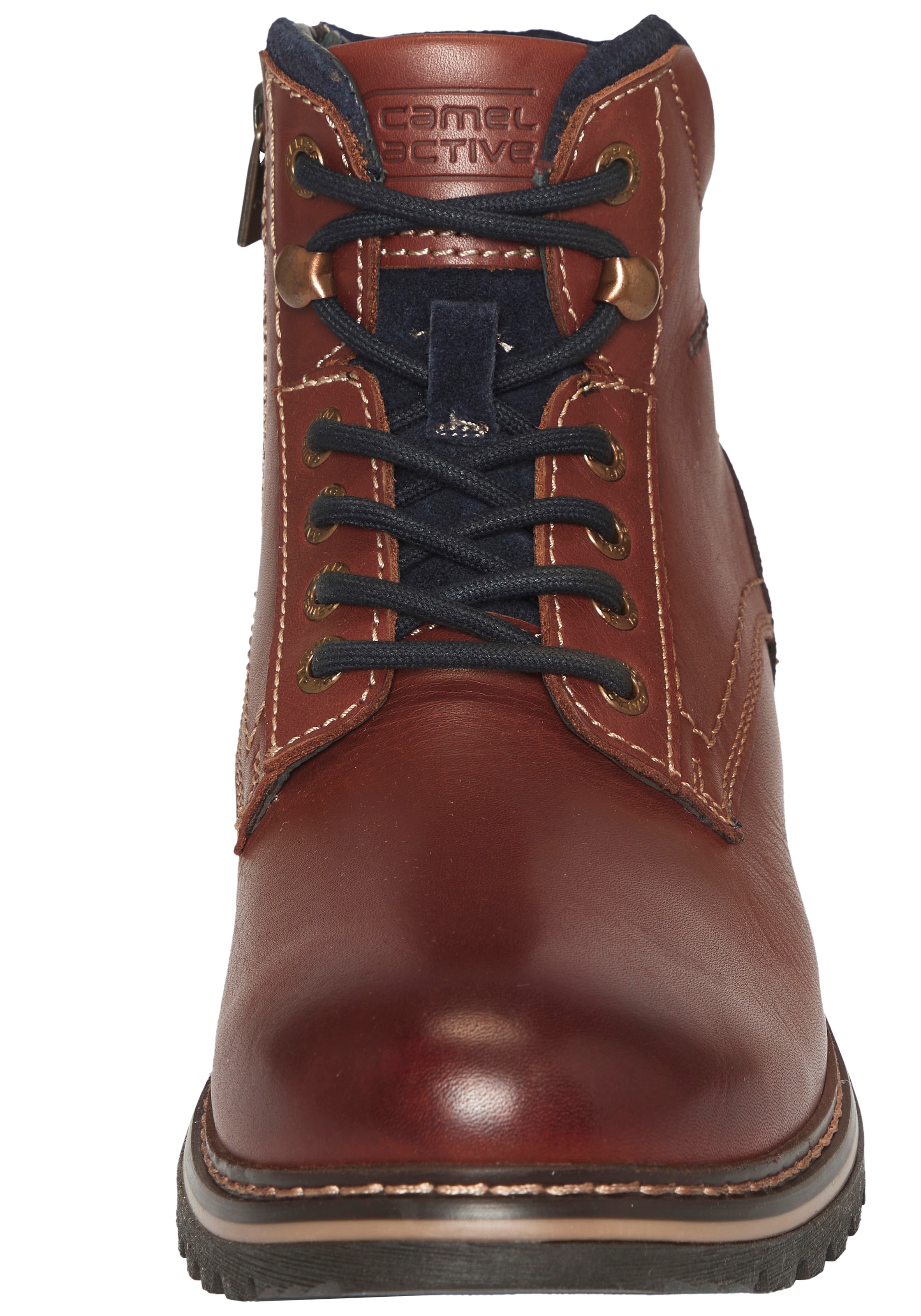 camel active Schnürboots  Winterboots, Stiefel mit Reissverschluss