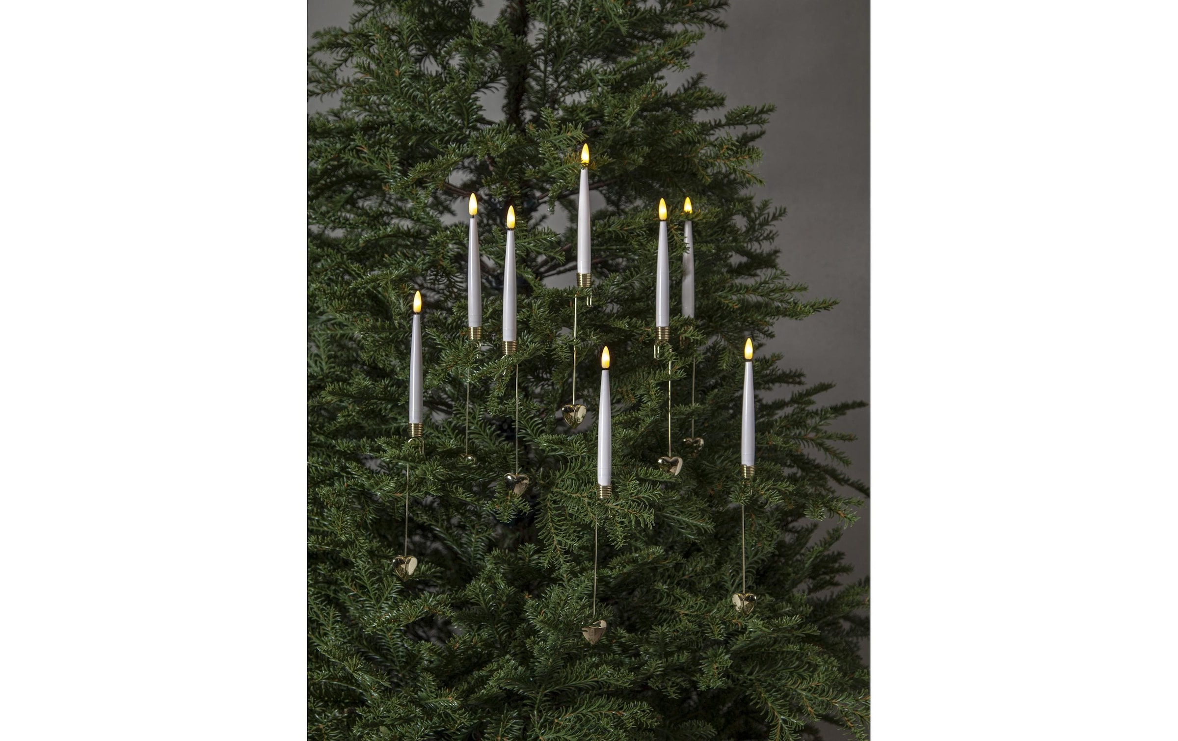 Parforce Traditional Hunting LED-Kerze »Christbaumbeleuchtung  Flamme, 8 Stück«