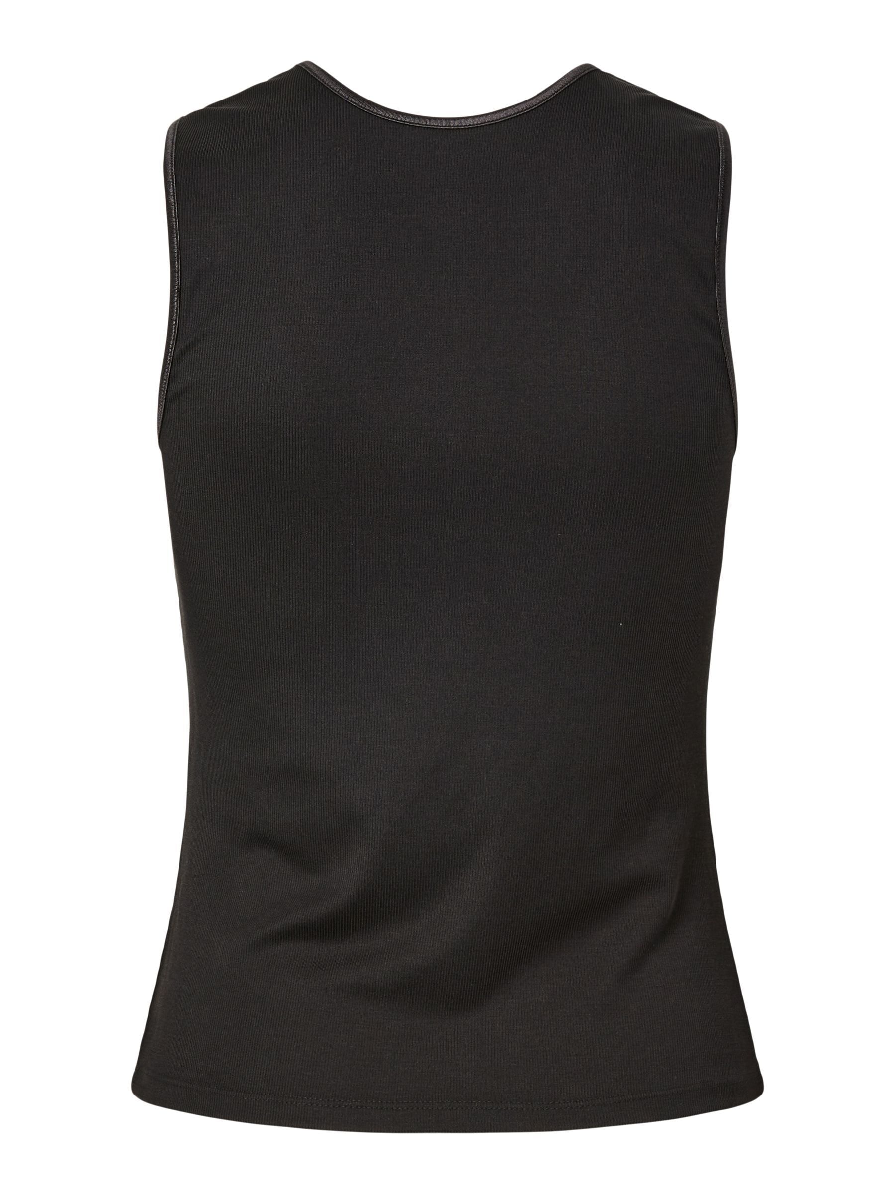 Y.A.S Débardeur »YASPALOMA TANK TOP NOOS« mit Satinpaspel