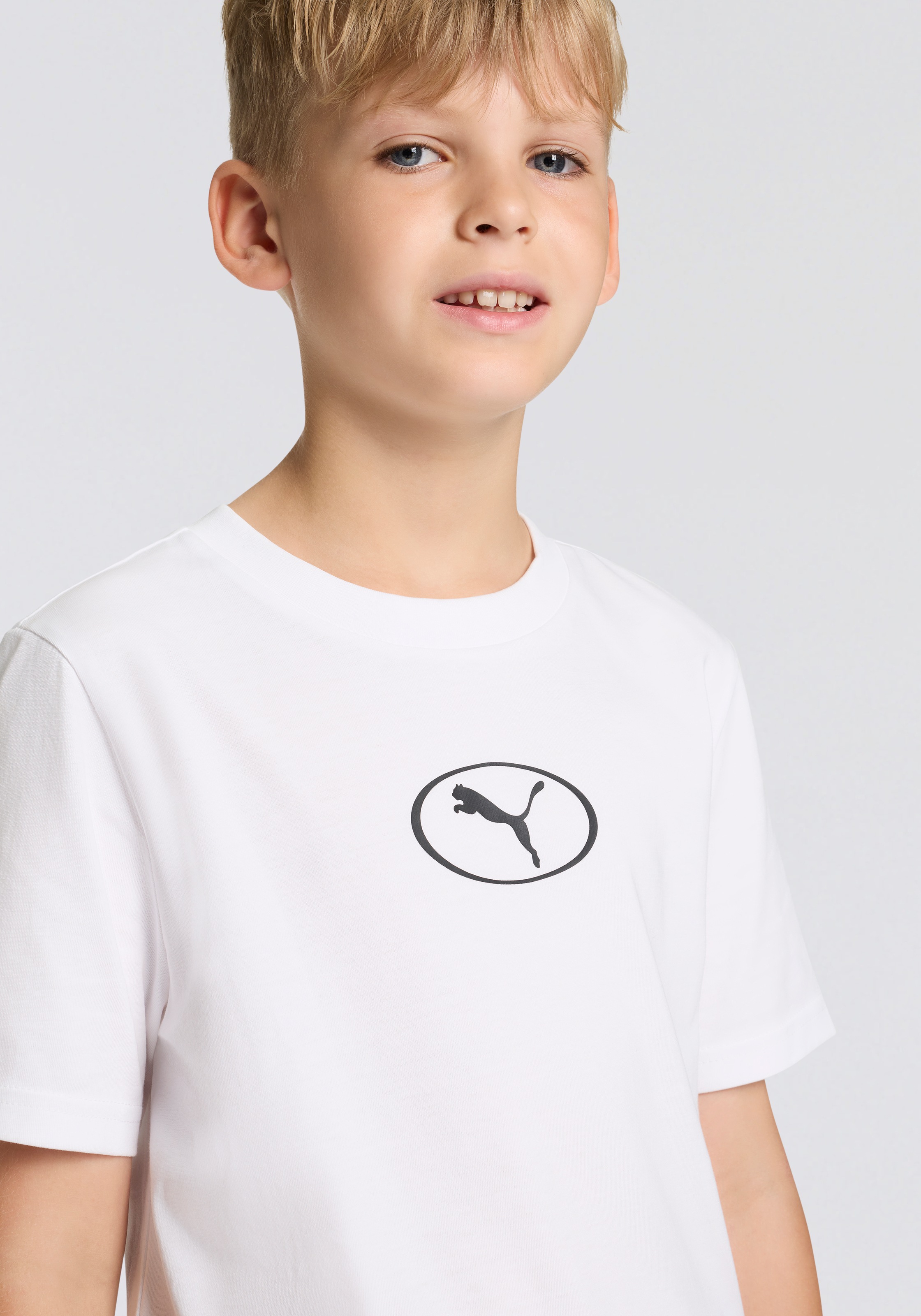 PUMA T-Shirt »SPORT RIB COLLAR TEE B«