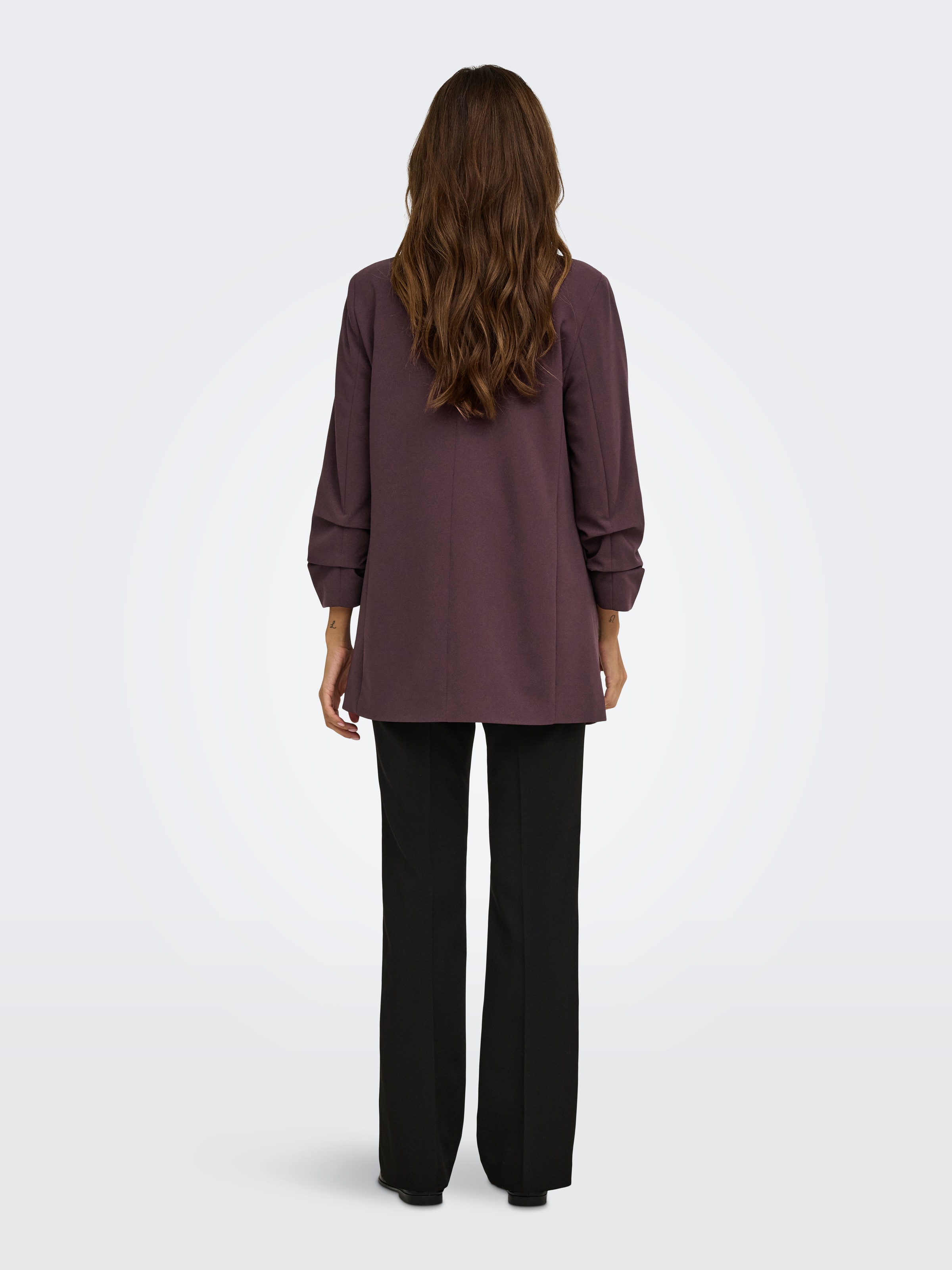 ONLY Blazer long »ONLKALINA 3/4 OPEN BLAZER CC TLR« mélange de matières, coupe ample