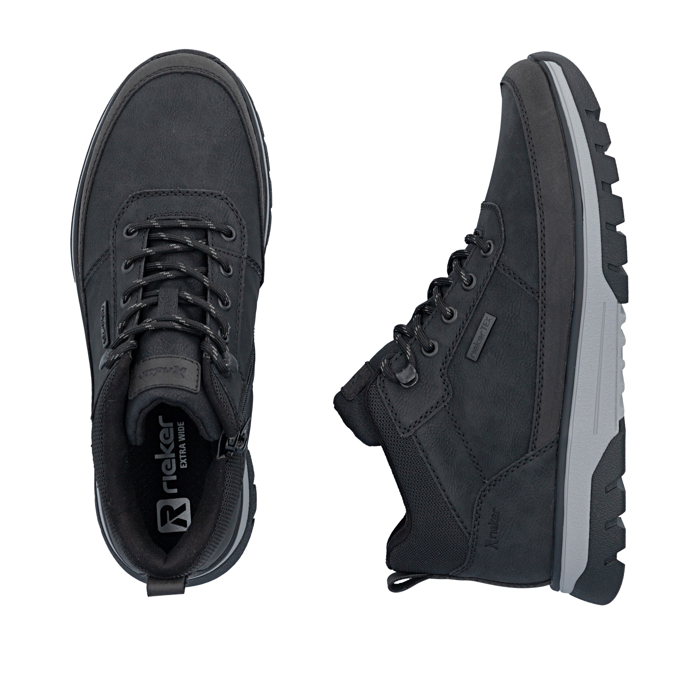 Rieker Bottines à lacets  bottes outdoor, bottines sneakers avec membrane TEX déperlante