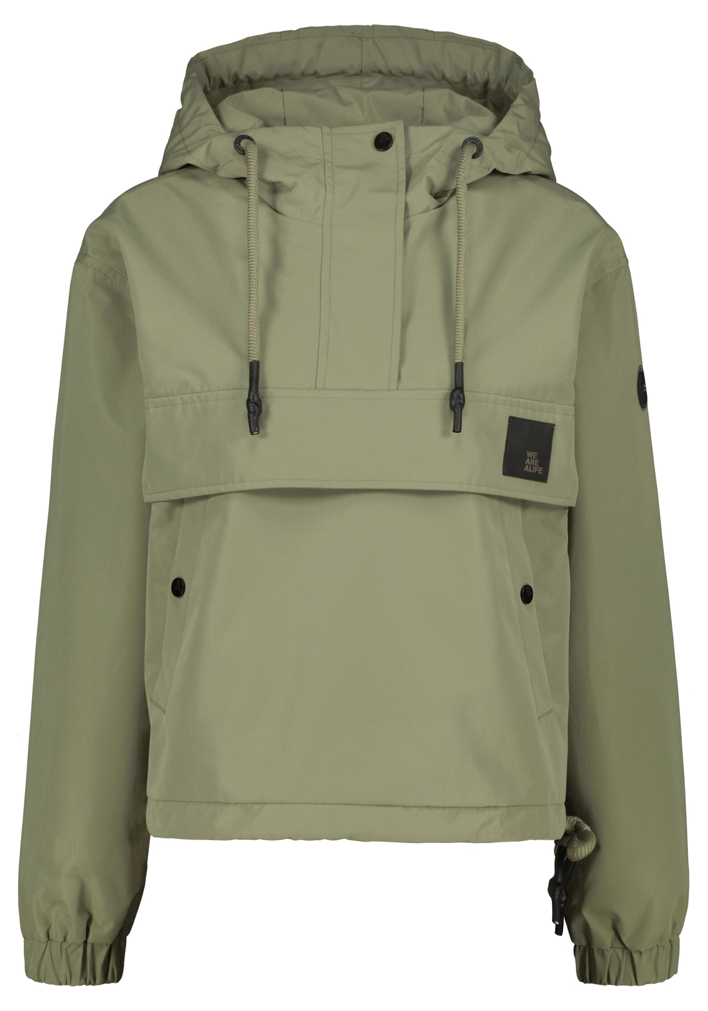 Alife & Kickin Anorak »NIVIAAKA« avec capuche anorak léger et décontracté à enfiler avec de nombreux détails pratiques