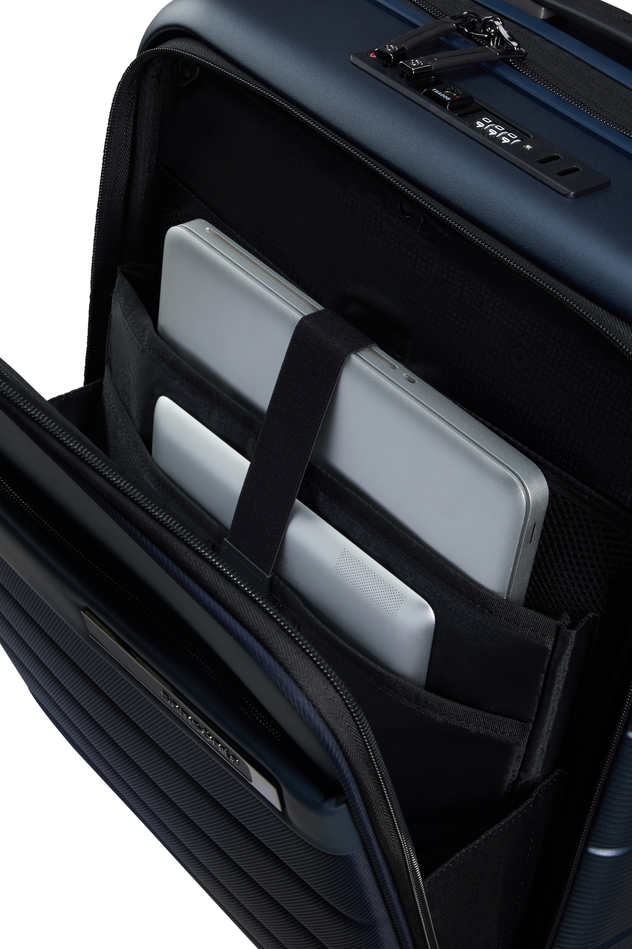 Samsonite Hartschalen-Trolley »NEOPOD 55/23 EXP« 41 l 4 Rollen aus Polypropylen, mit praktischem Bodenfach