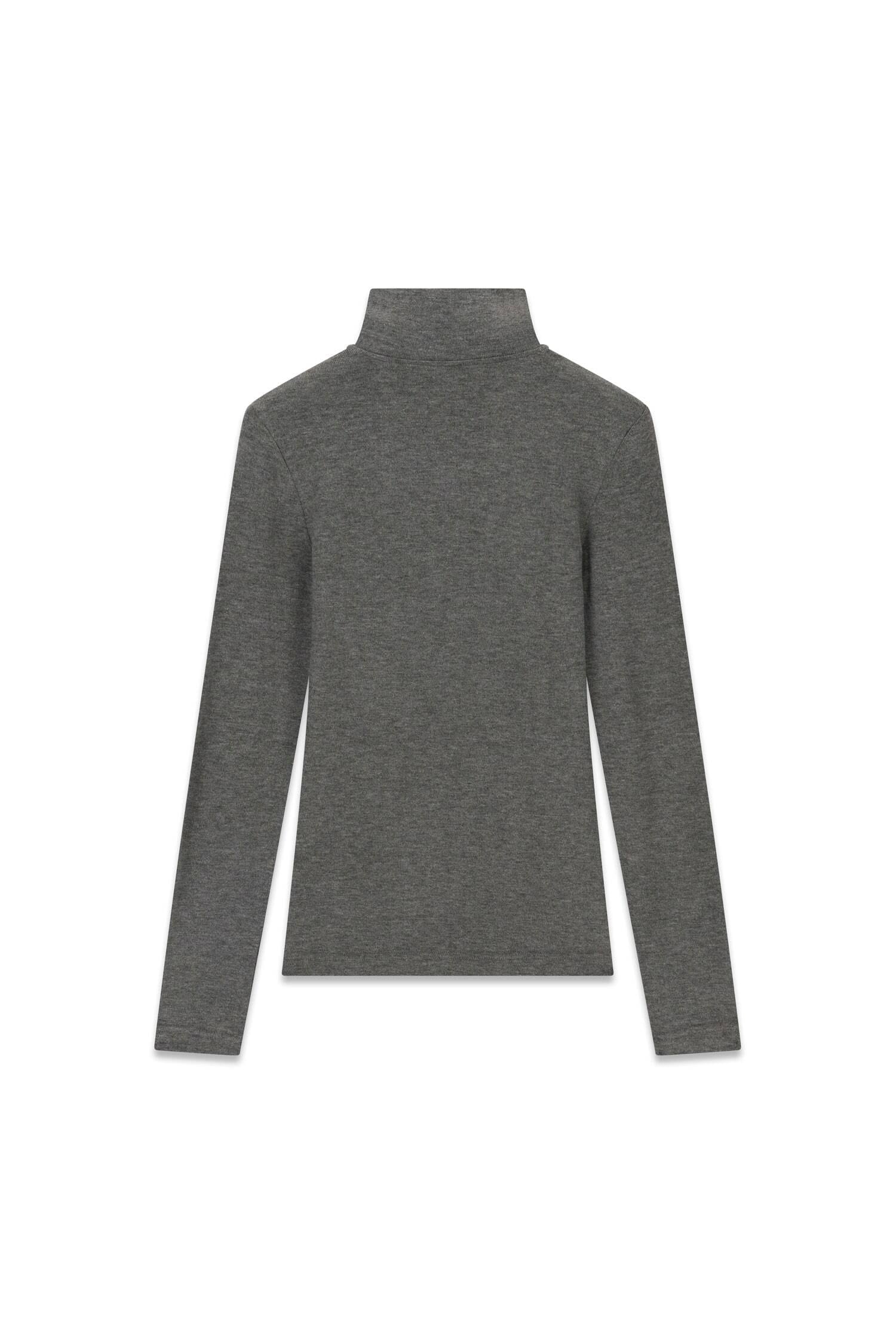 Guess Longsleeve »LS LICIA TURTLE NECK TOP« mit Rollkragen, Viskosemix