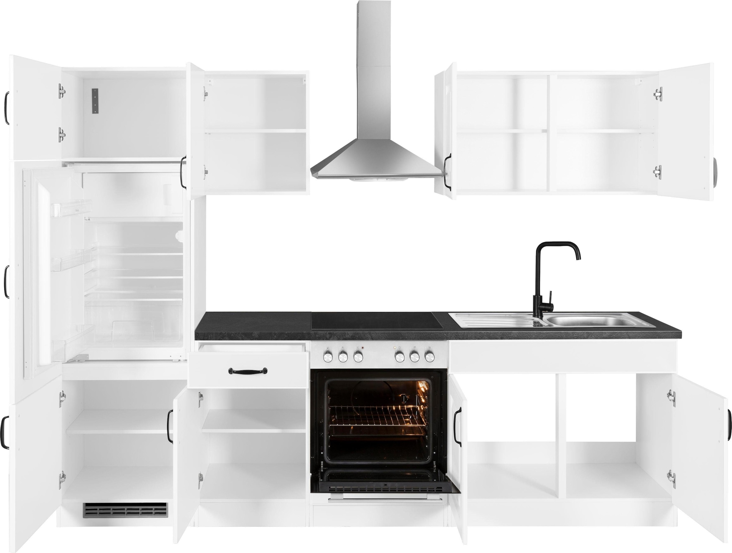 wiho Küchen Küchenzeile »Erla« ohne E-Geräte, Breite 270 cm