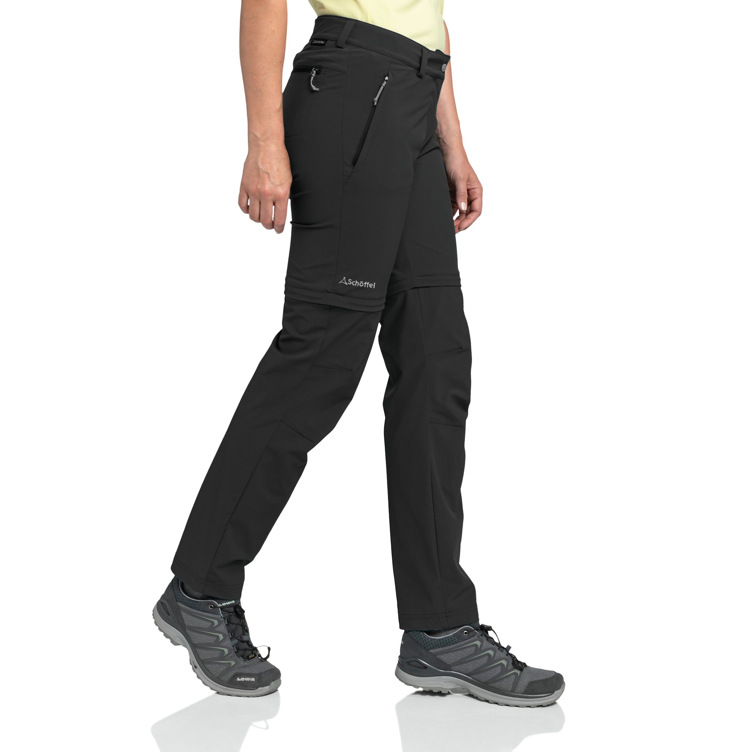 Schöffel Zip-off-Hose »Pants Ascona Zip Off«  für Trekking, aus Nylon, mit Elasthan-Anteil, normal-weite Passform