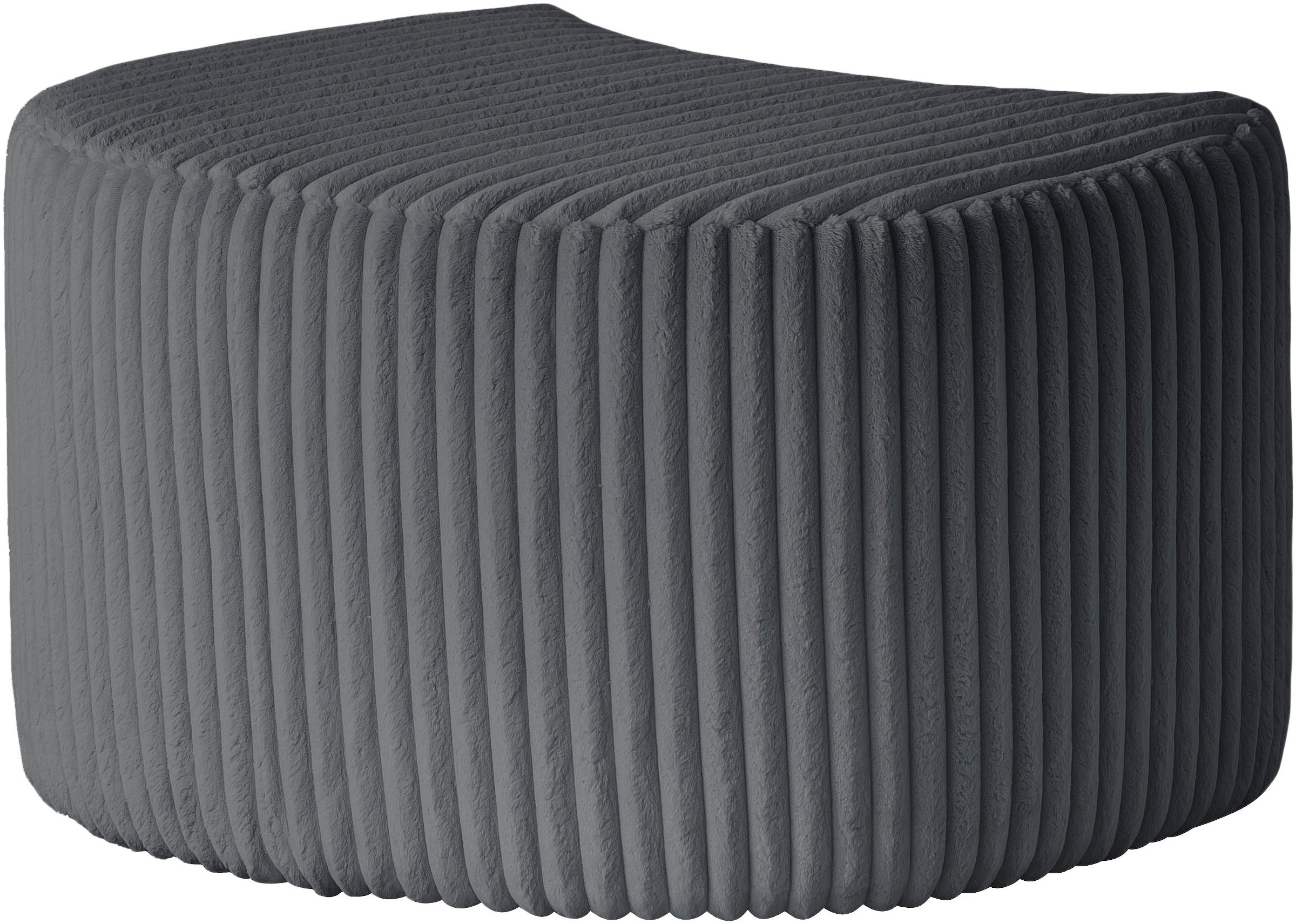 Home affaire Hocker »MAISIE, passende Ergänzung zum Big-Drehsessel« MAISIE, in Mega-Cord und Web-Velours