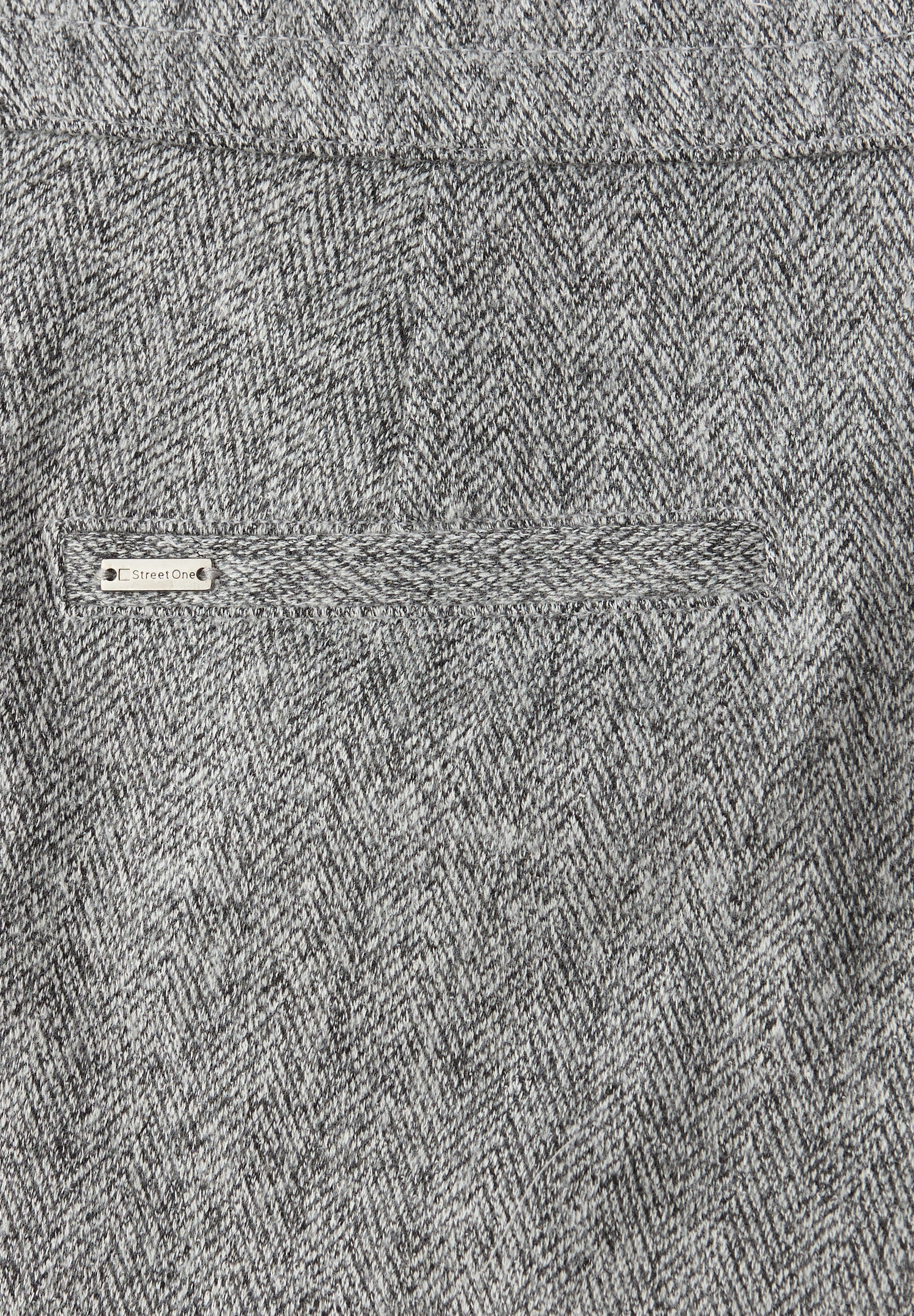 STREET ONE Pantalon en tissu »Style Bonny«  mit elastischem Bund