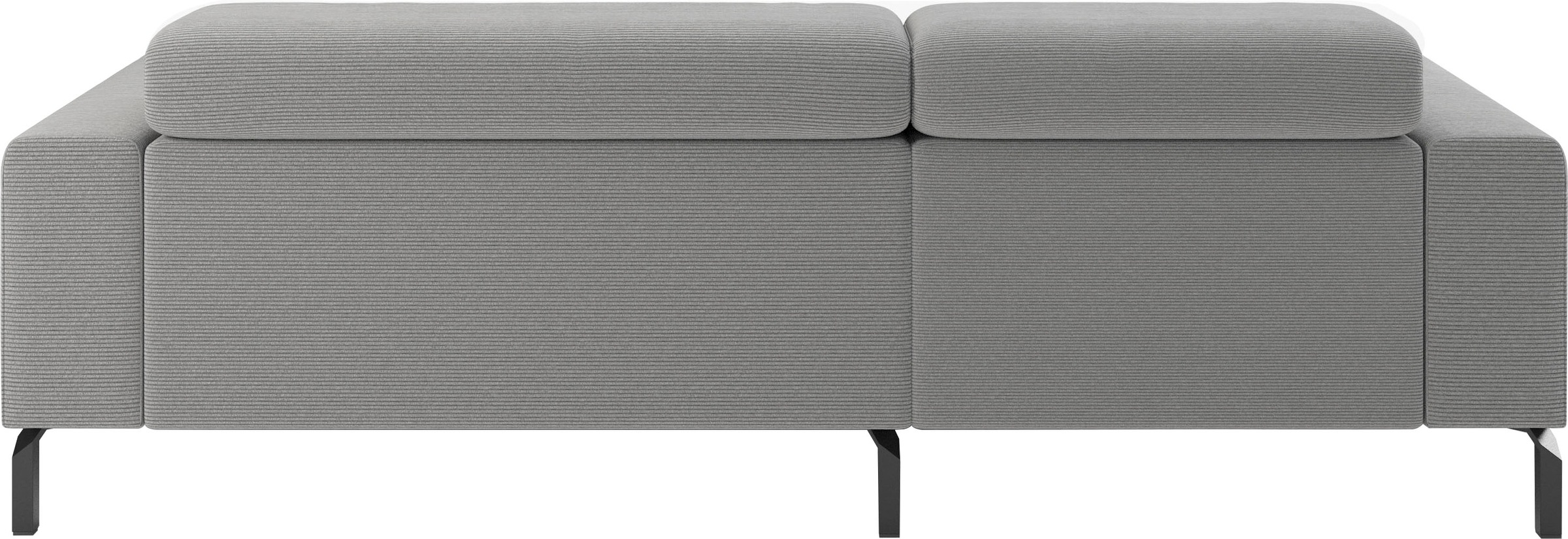 Home affaire Canapé d'angle »Ecksofa, L-Form,  incl. Kopfteilverstellung, Breite 223 cm« réglage électrique de la profondeur d'assise en option