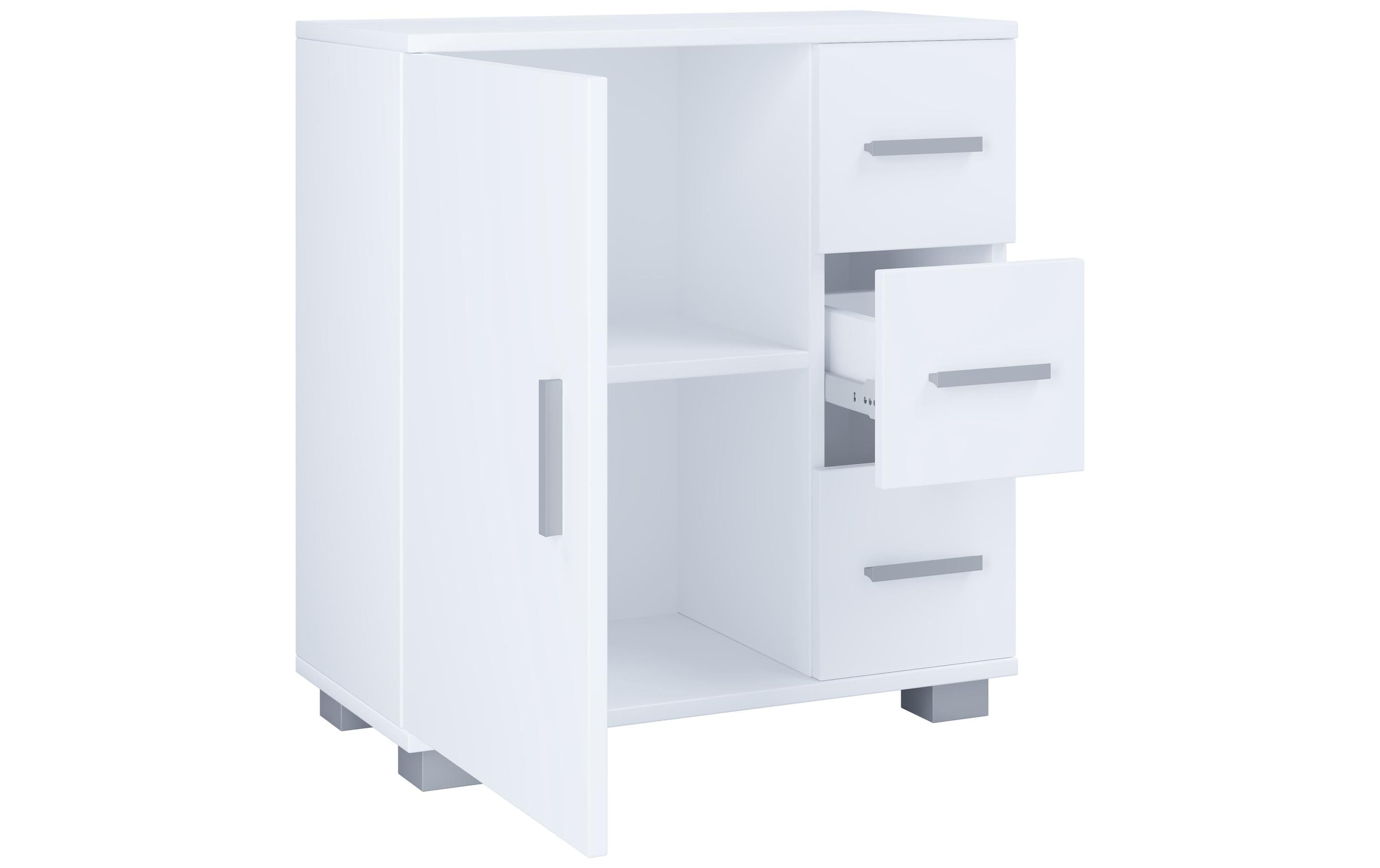 VCM Badregal »Badezimmerregal Zalo XL 60 x 65 cm«