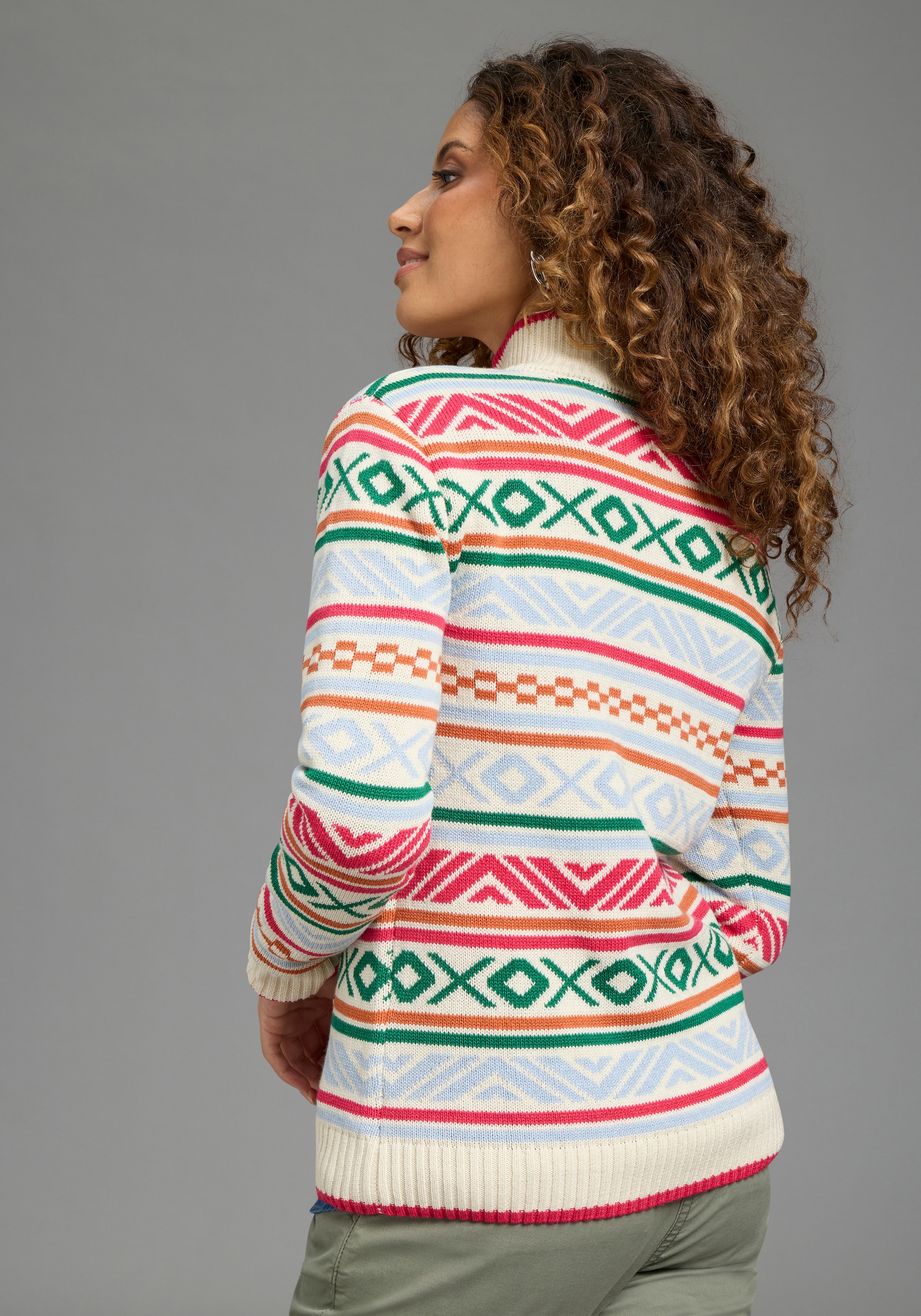 KangaROOS Troyer avec motif jacquard