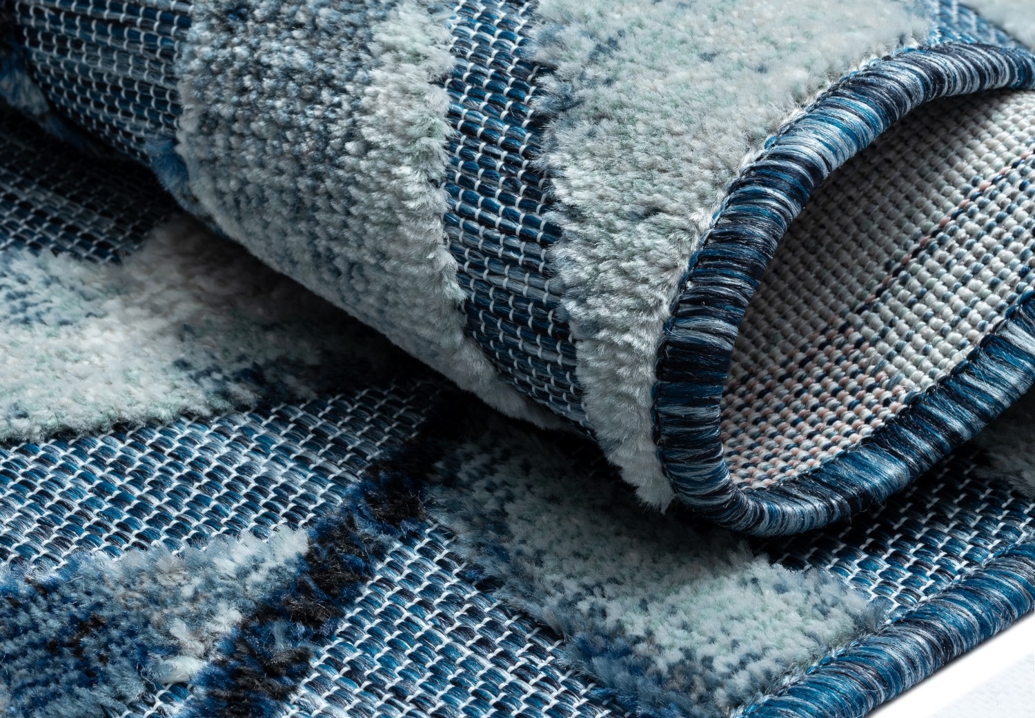 Myflair Möbel & Accessoires Teppich »Olivia, LAGERRÄUMUNG!« rechteckig 8 mm Höhe Blätter Motiv, Hoch-Tief Effekt, Outdoor geeignet, Balkon, Terrasse