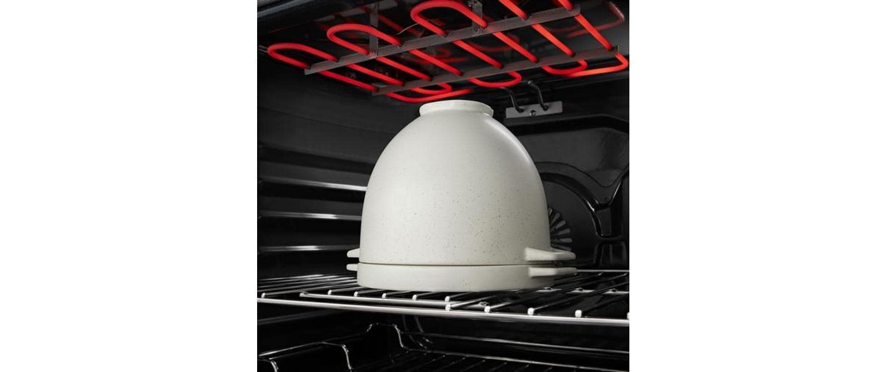 KitchenAid Schüssel »5KSM2CB5BGS« aus Keramik mit Backdeckel