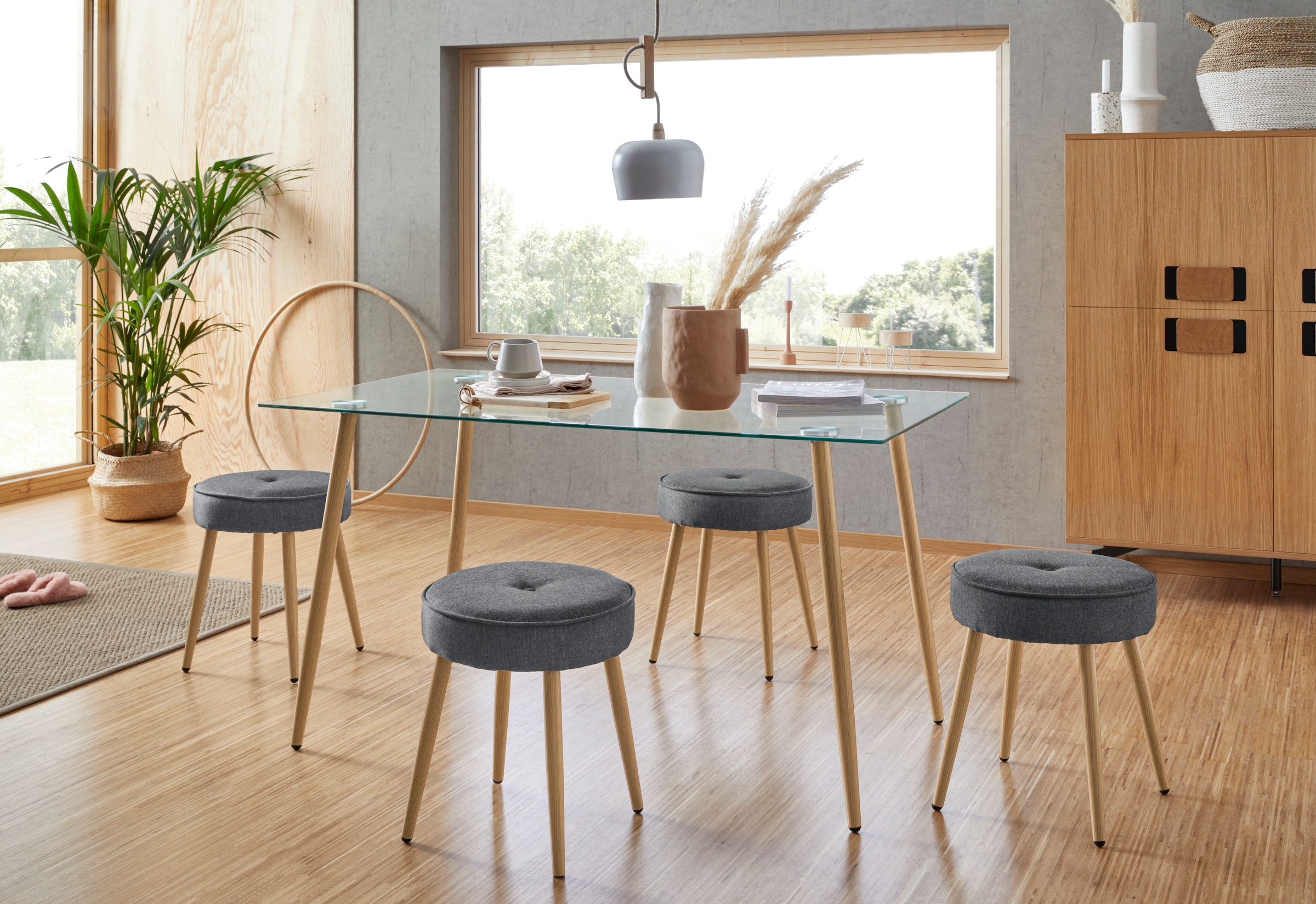 GOODproduct Glastisch »Miller« Breite 140 cm