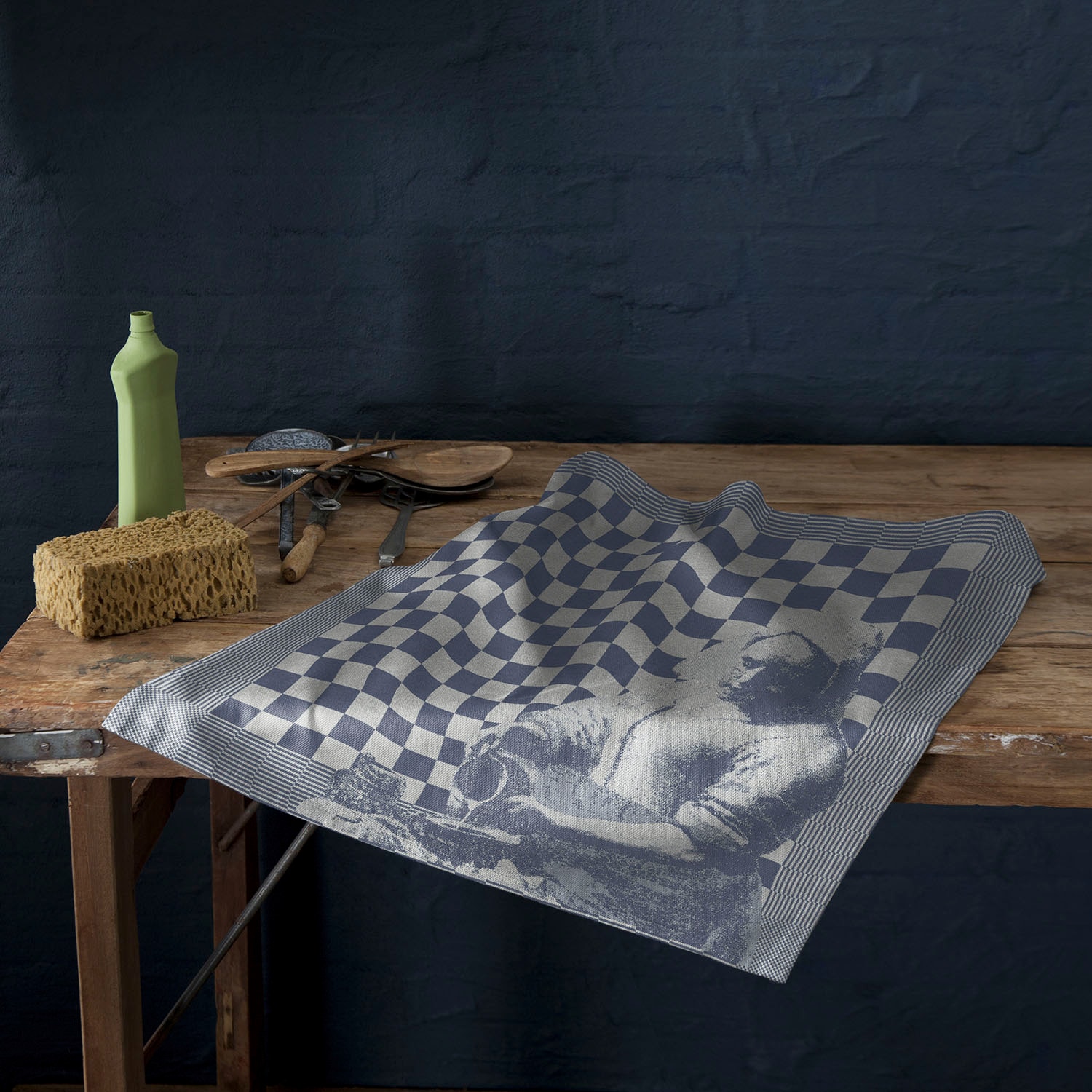 DDDDD Geschirrtuch »Milk« aus reiner Baumwolle, Masse je Tuch ca. 60x65 cm