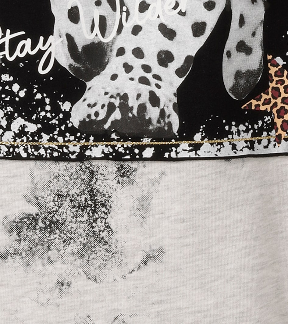 Aniston PLUS Sweatshirt mit grossem Tigerprint - NEUE KOLLEKTION