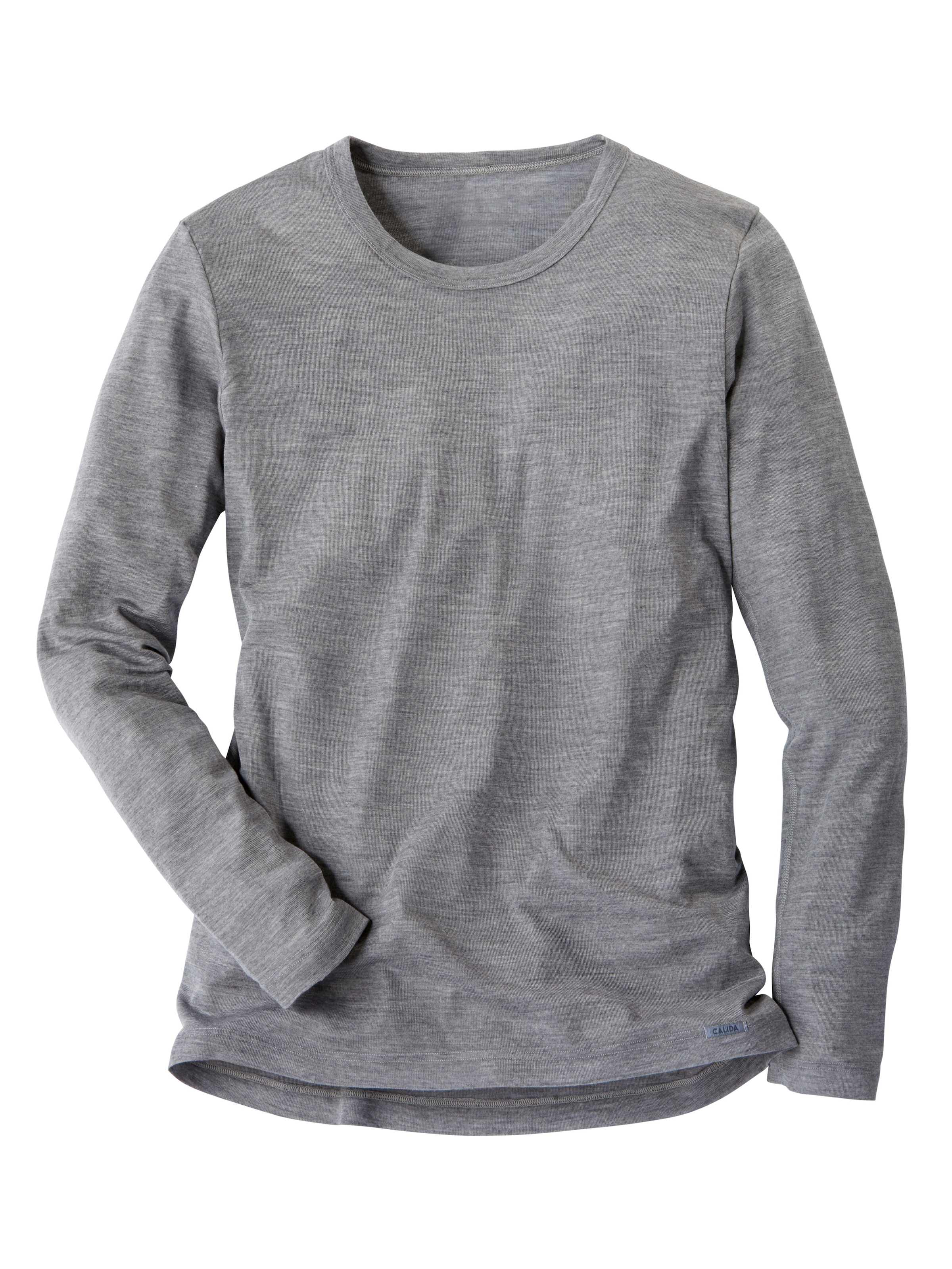 CALIDA Langarmshirt »Wool & Silk« wärmend, atmungsaktiv, Feinripp, Rundhals, weich