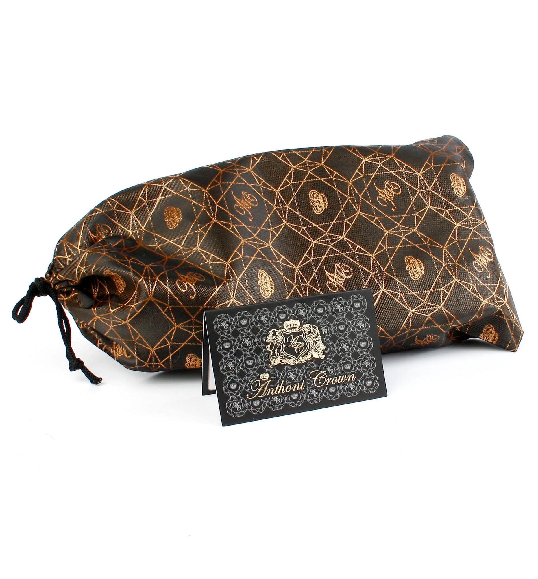 Anthoni Crown Ceinture en cuir in dunkelblau mit Kontrast Stitching in weiss