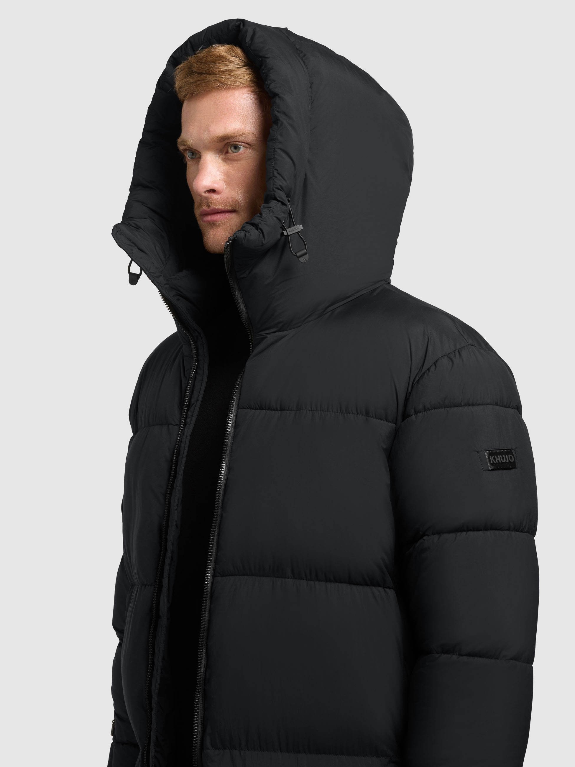 khujo Veste matelassée »DASH2« avec capuche avec revêtement PU déperlant