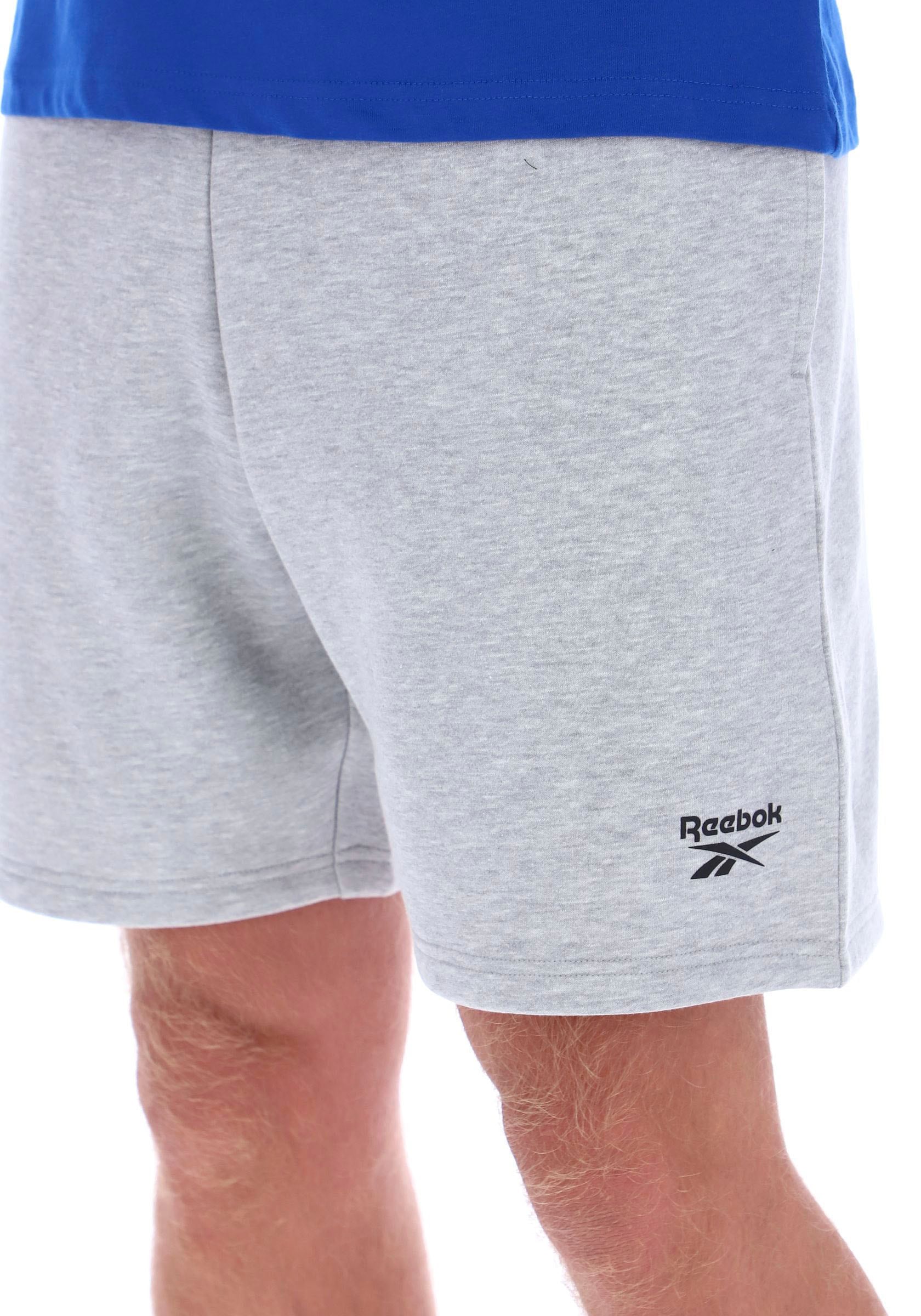 Reebok Sweatshorts »MARCUS SMALL LOGO FLEECE SHORTS«  sportlicher Stil, für Erwachsene, aus Baumwolle und Polyester