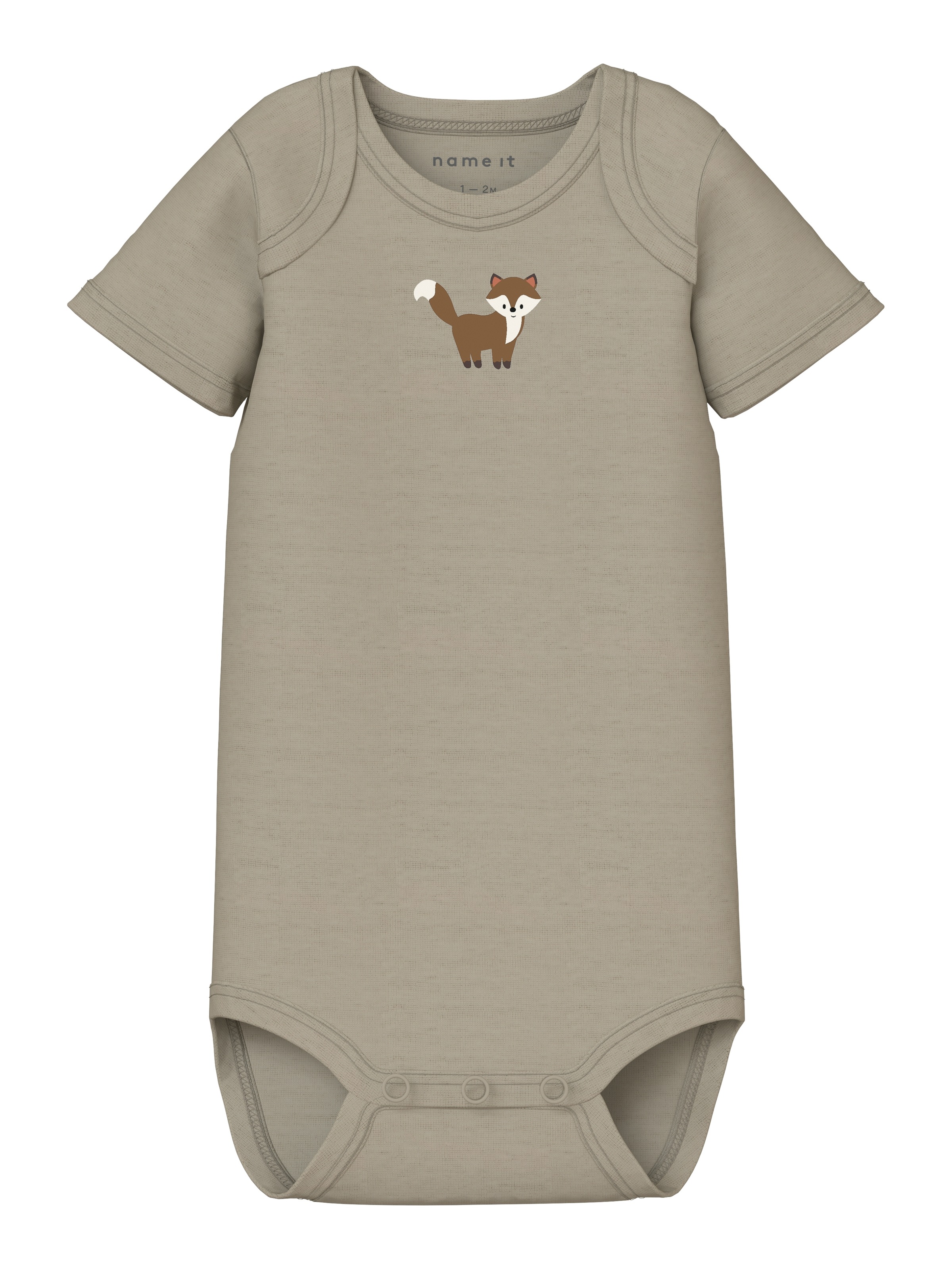 Name It Body à manches courtes »NBMBODY 3P SS FOX NOOS« Packung, 3 pièces