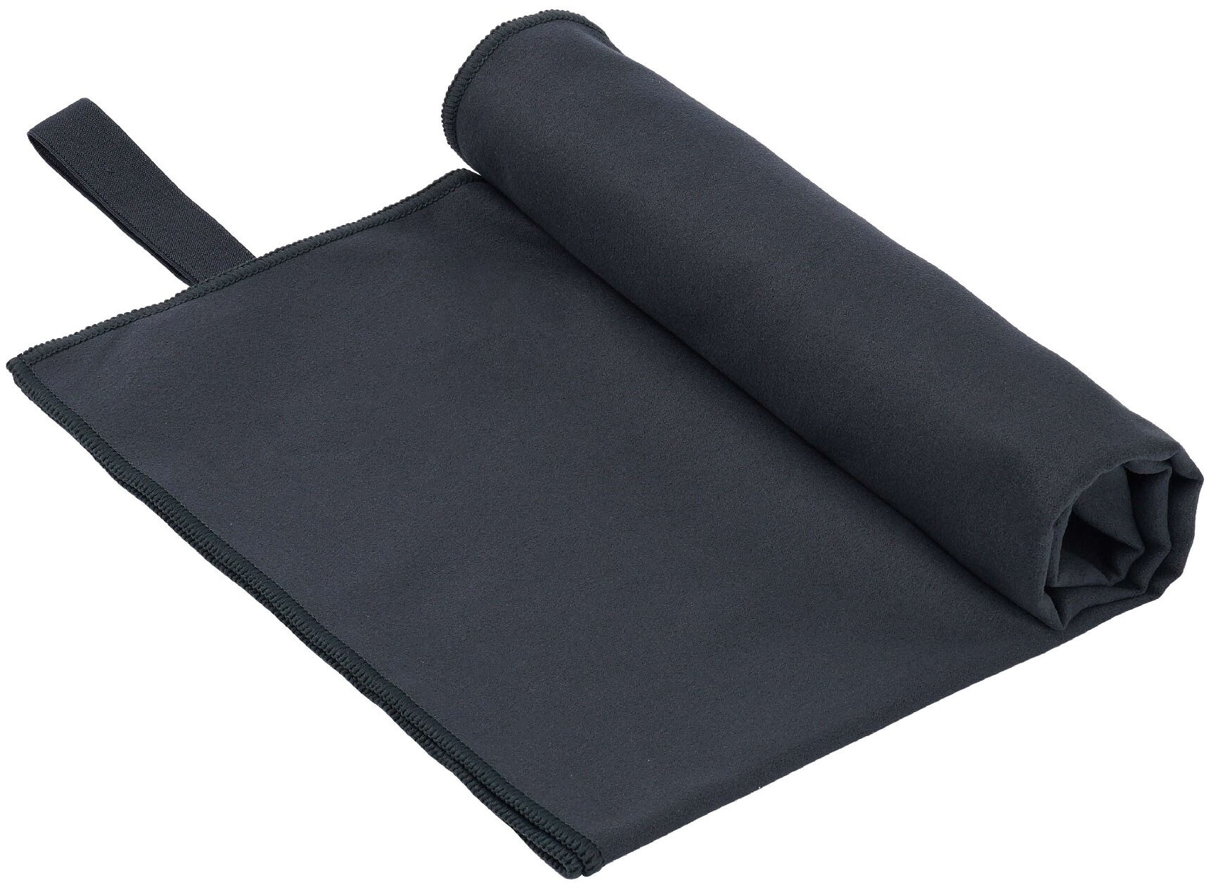 GOODproduct Handtücher »Leoa, diverse Grössen, Sporthandtuch, Reisehandtuch, Strandtuch« sehr leicht, kompakt, schnelltrocknend, Mikrofaser mit Kontrastnaht