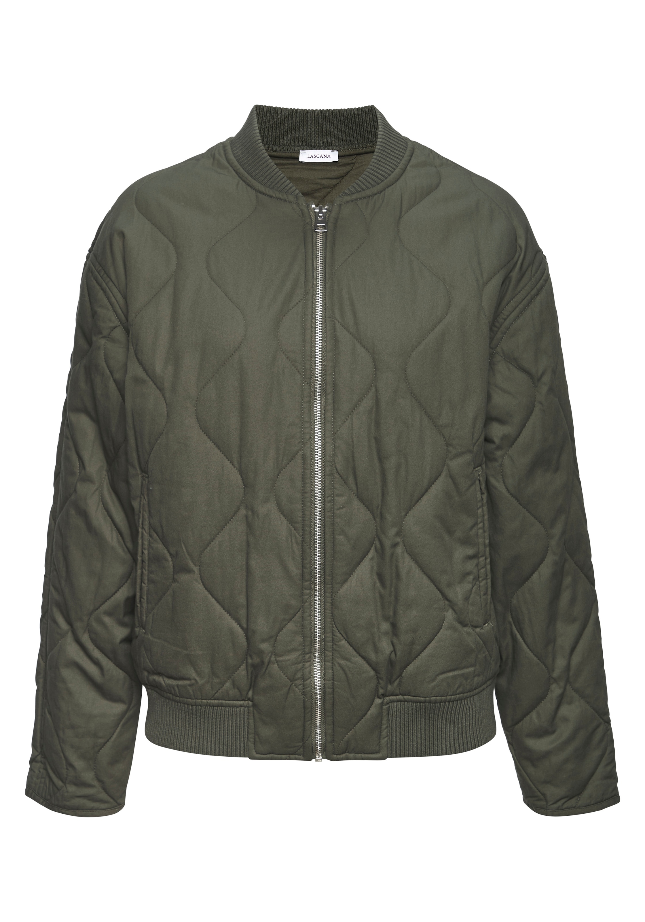 LASCANA Veste matelassée in modischer Optik mit Taschen, Bomber-Design