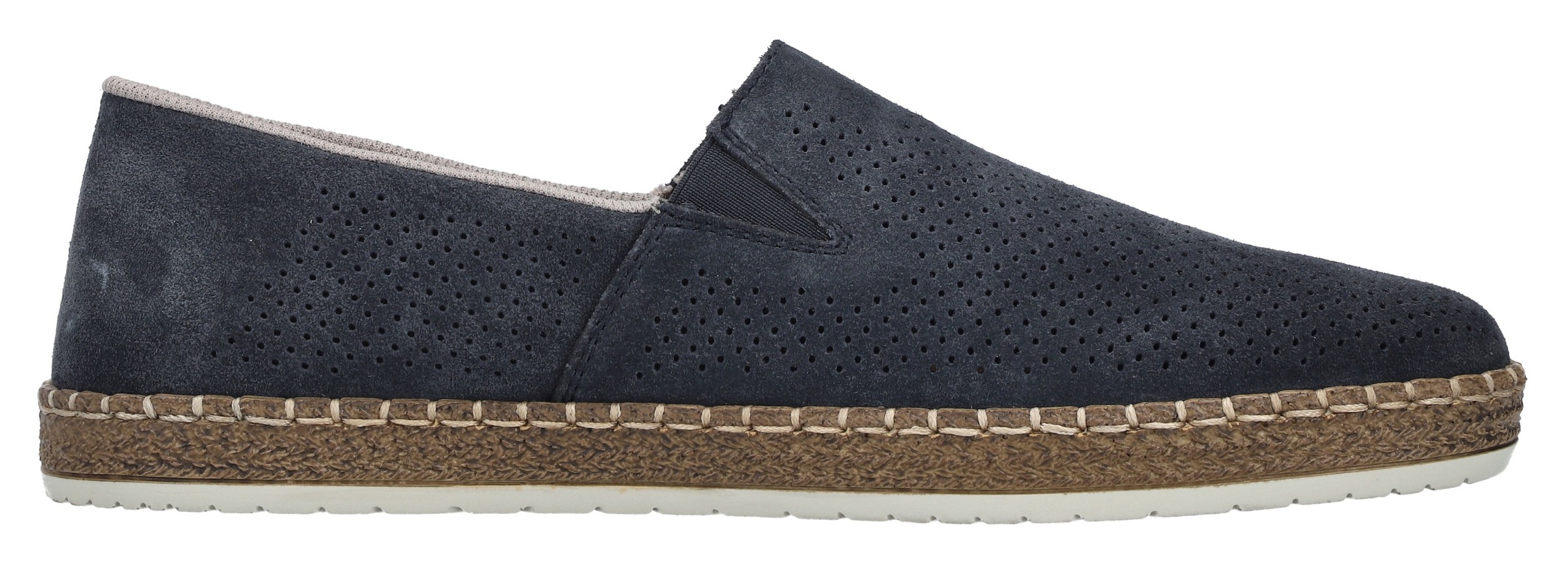 Rieker Slipper  , chaussure à enfiler, mocassin décontracté, mocassin avec perforations