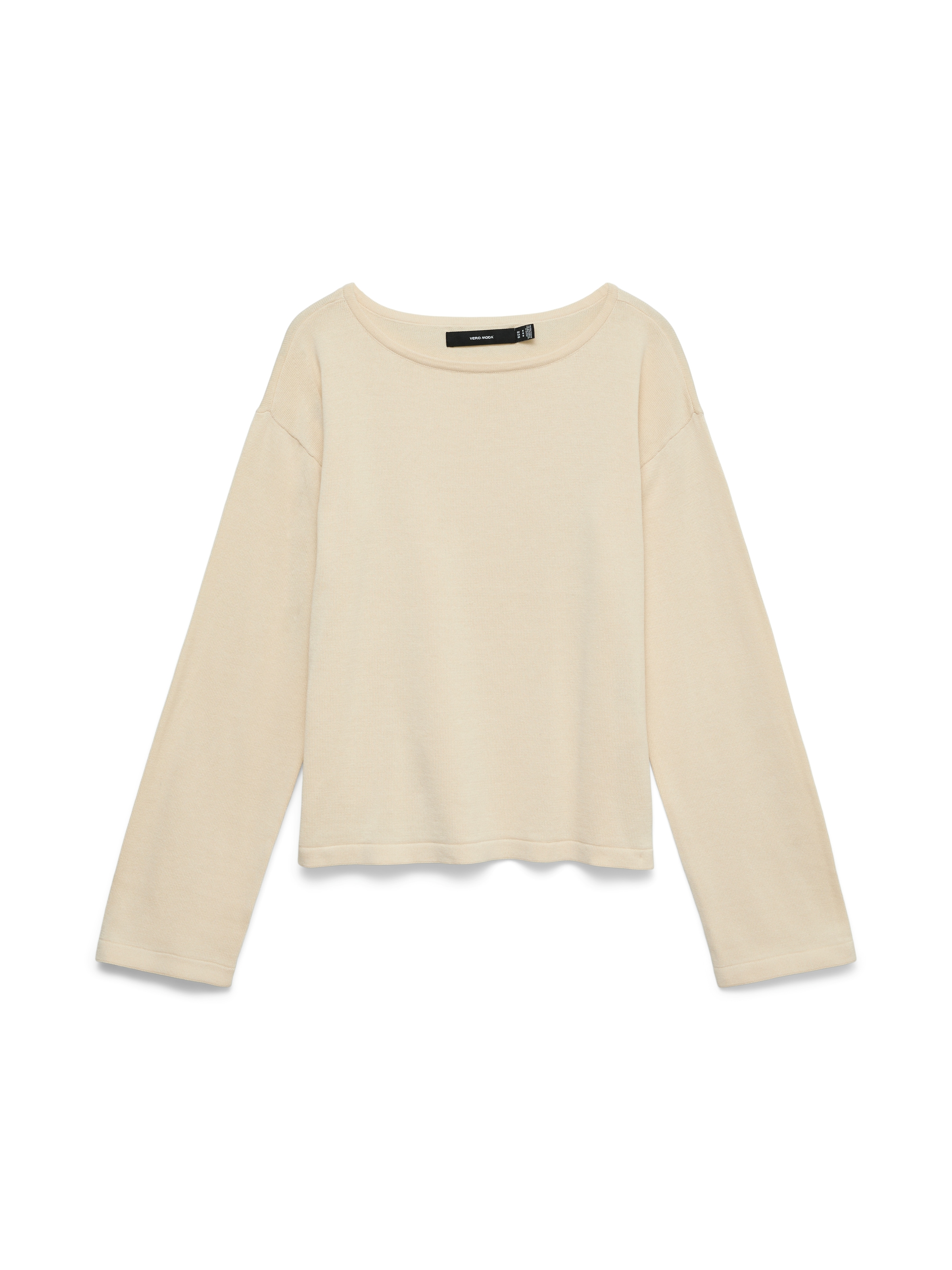 Vero Moda Pull en tricot »VMNOMA LS BOATNECK PULLOVER NOOS« Coton