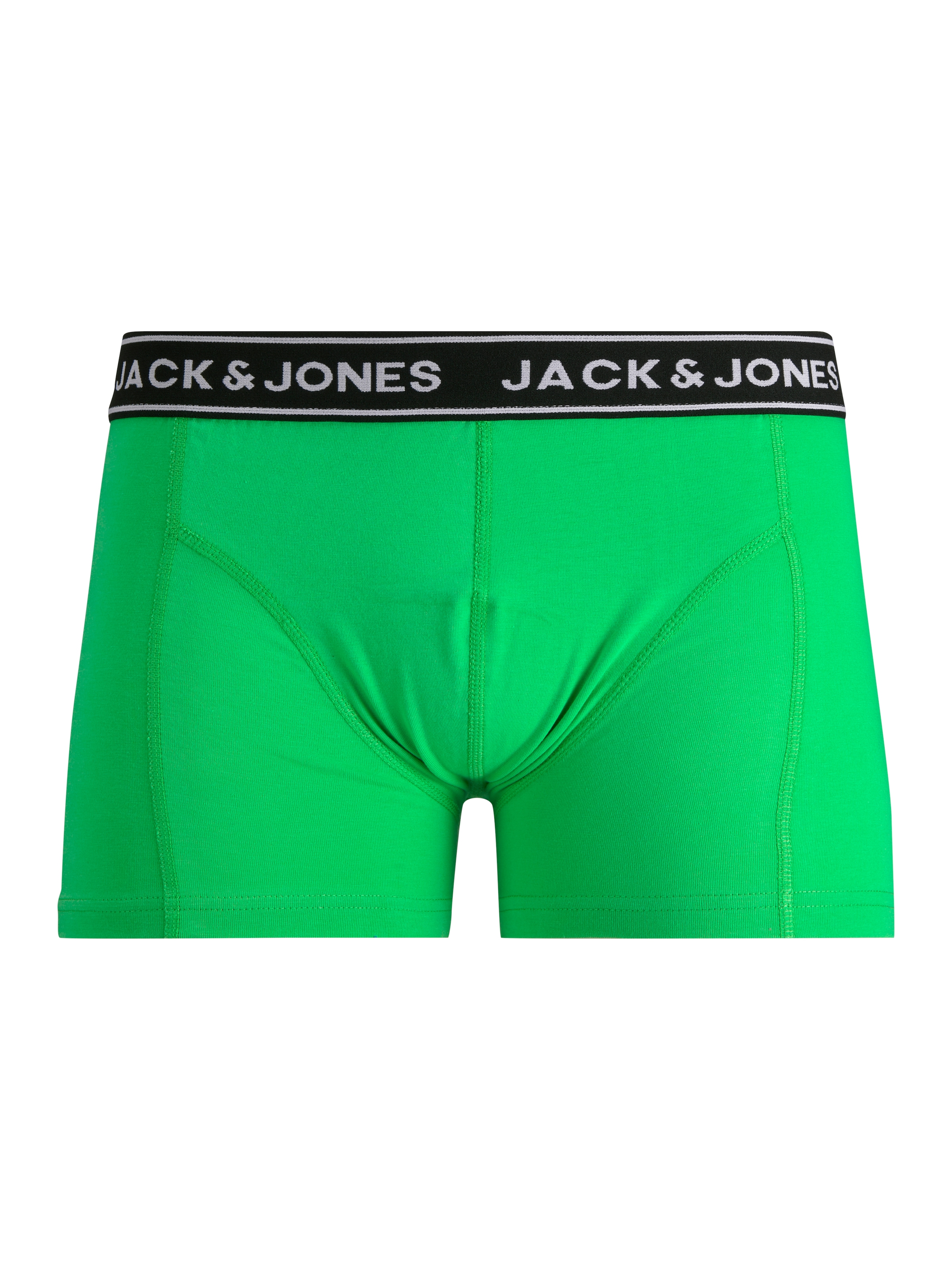 Jack & Jones Tronc »JACCRISP im 6er Pack mit Logobund und Stretchkomfort« Packung, 6 cuis unifarben mit Farbeinsatz, modisch, eng anliegend, Baumwollmischung