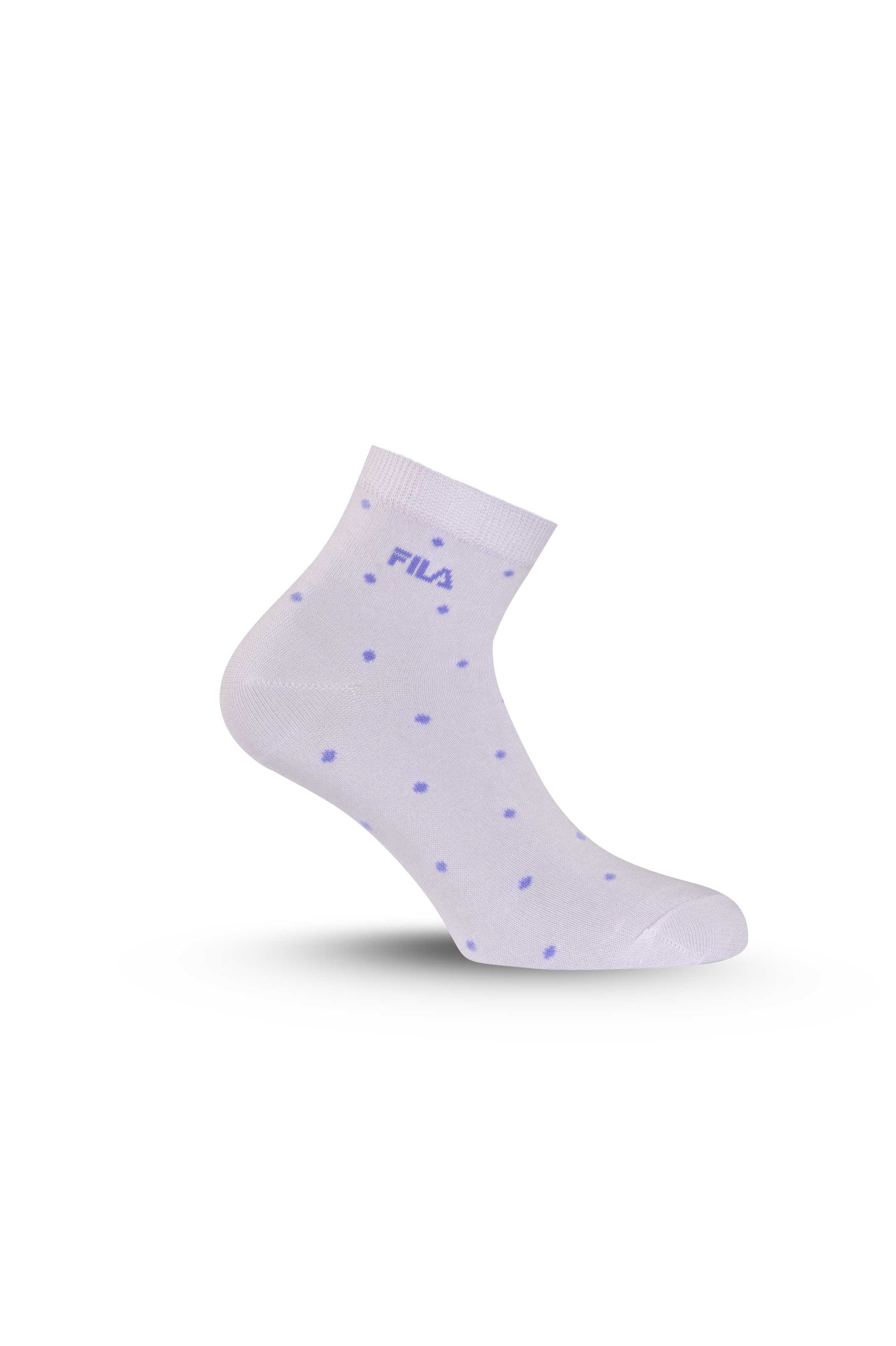Fila Chaussettes courtes 3 Paar,  mit schmalem Rippenbündchen, gepunktet, Cotton-Mix