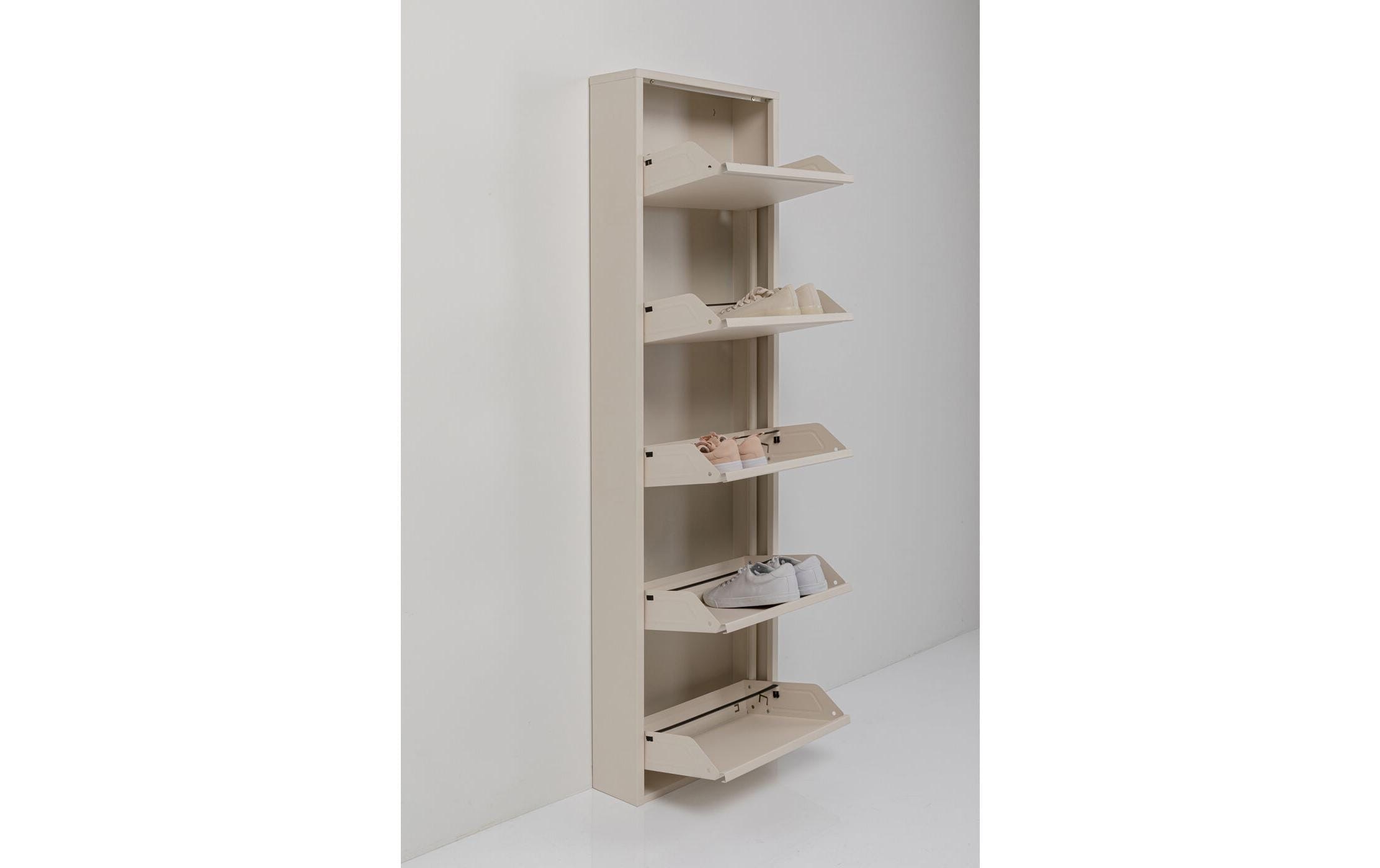 Kare Design Armoire à chaussures »Caruso 5-er, 50 x 170 cm«