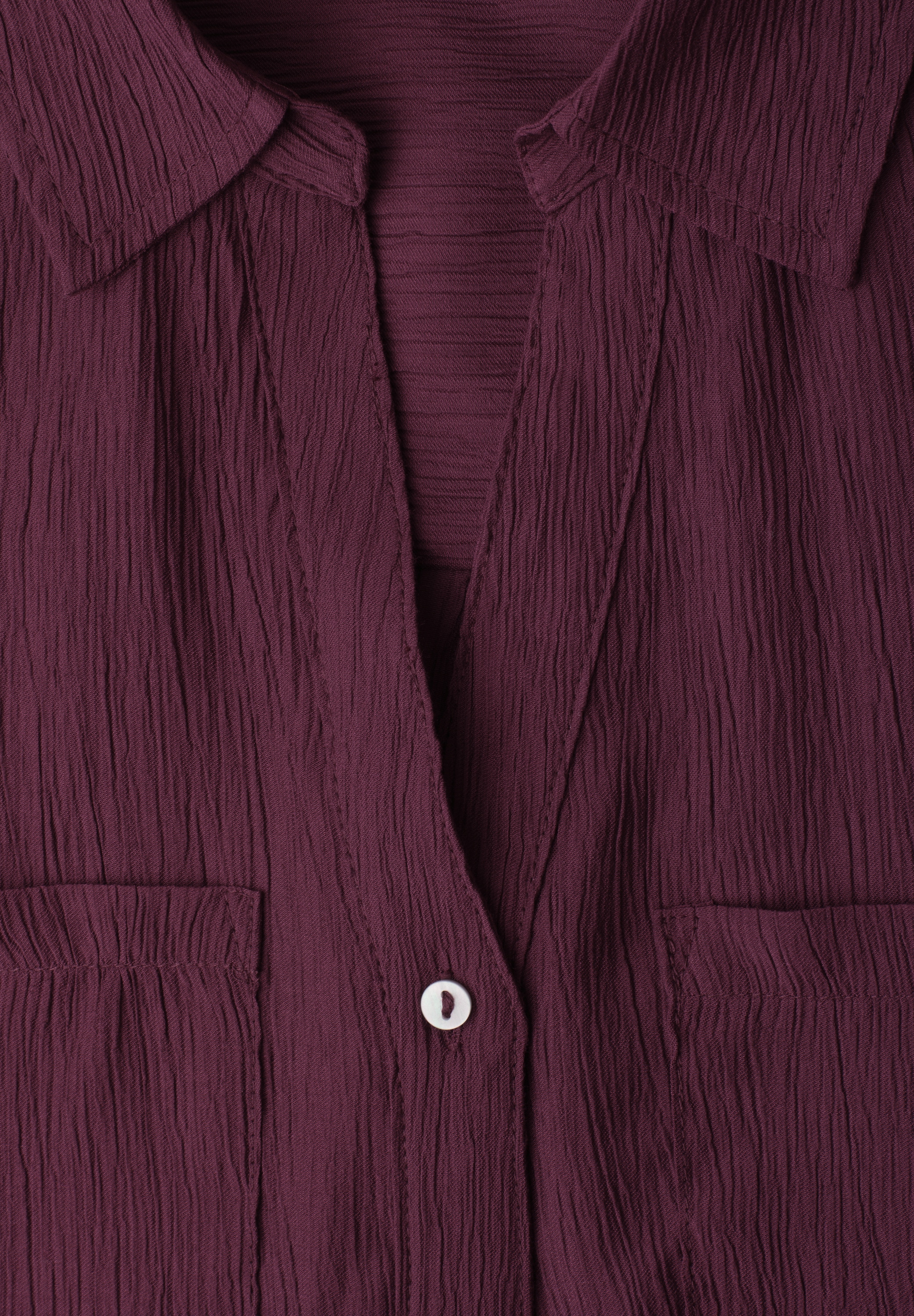 STREET ONE Blouse chemise peut aussi être porté ouvert