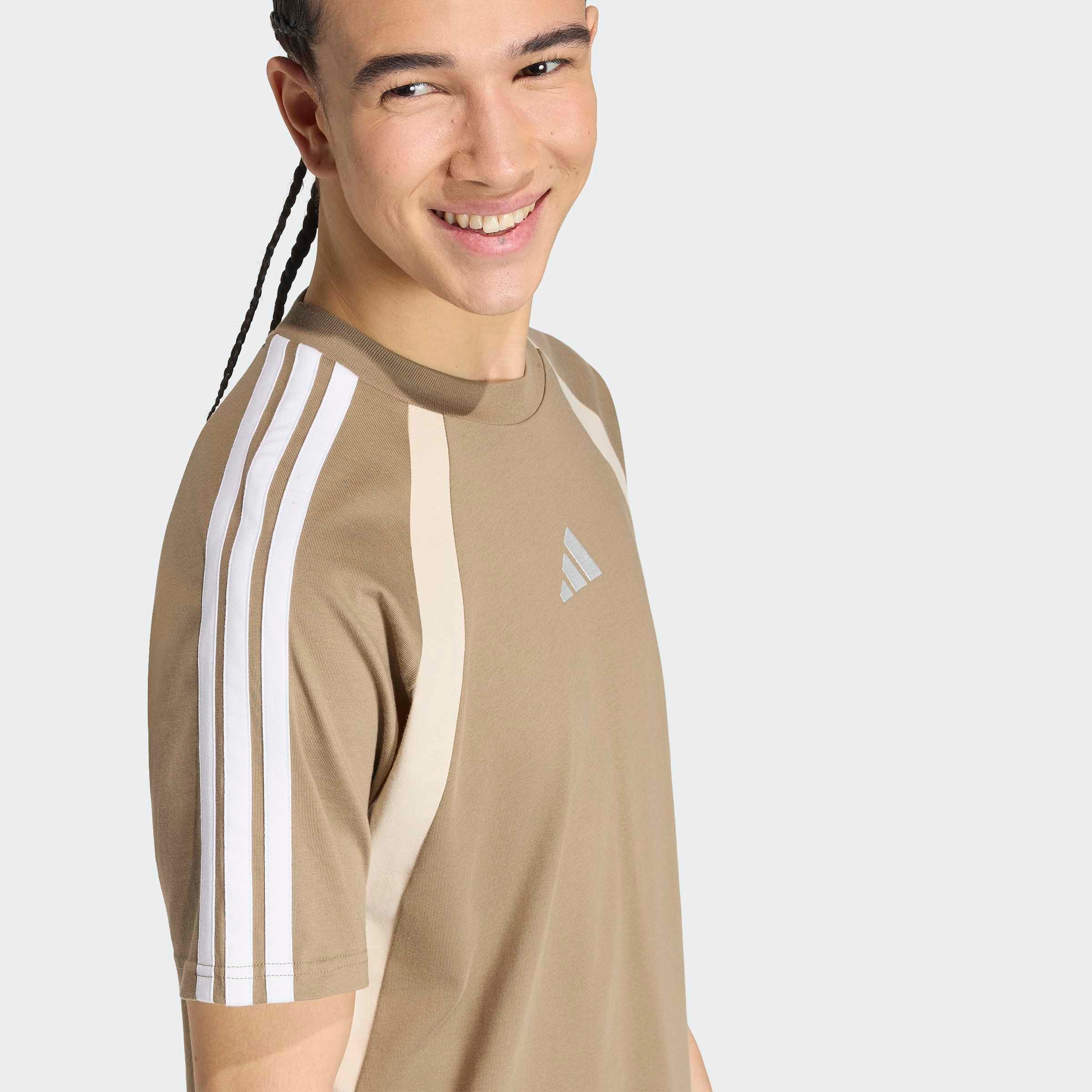 adidas Sportswear T-Shirt »M CB TEE« für Erwachsene, mit Rundhalsausschnitt, ohne Verschluss, aus Baumwolle