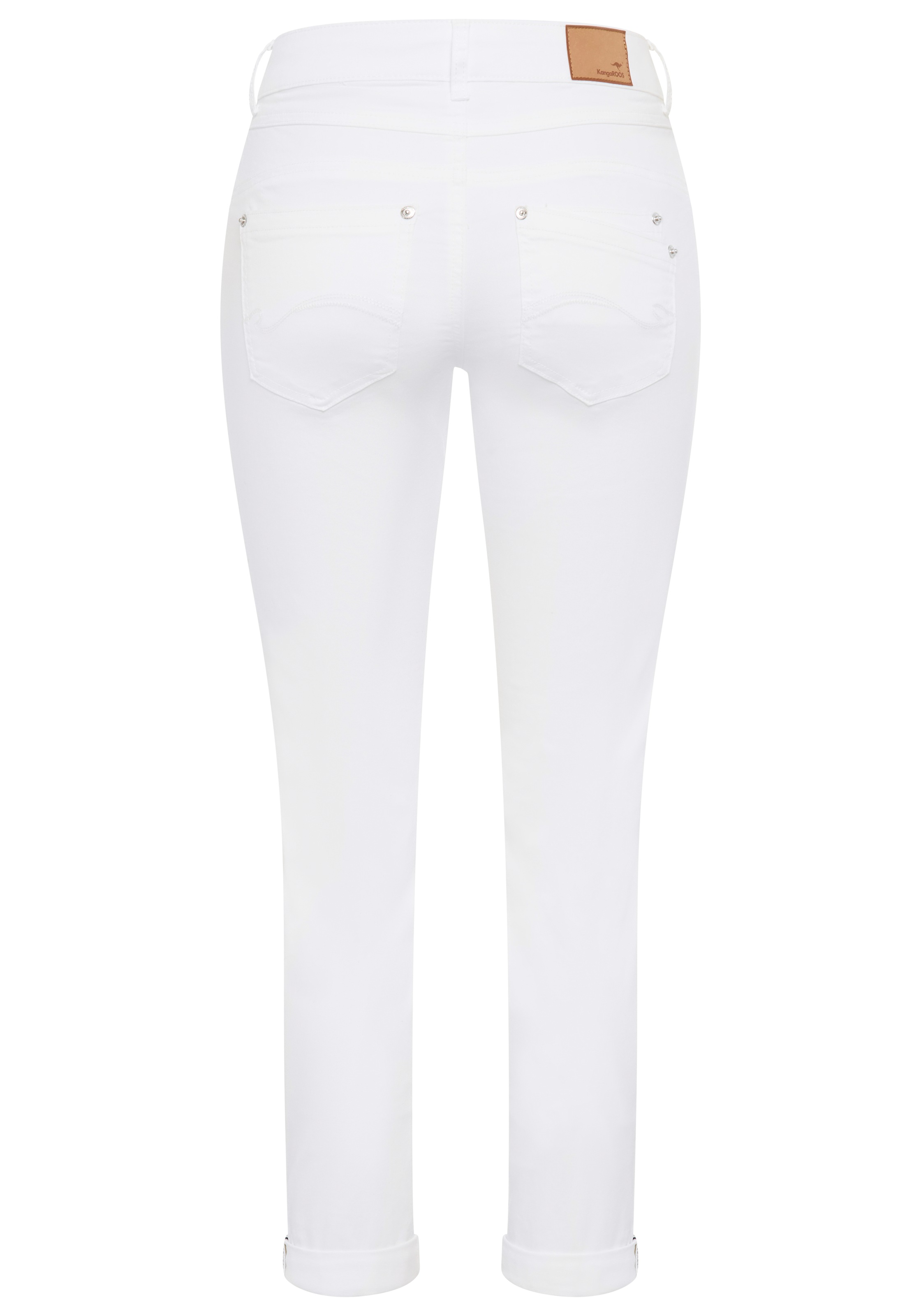 KangaROOS Relax-fit-Jeans »RELAX-FIT HIGH WAIST« knöchelfreie Schnittform,  krempelbare Beinabschlüsse