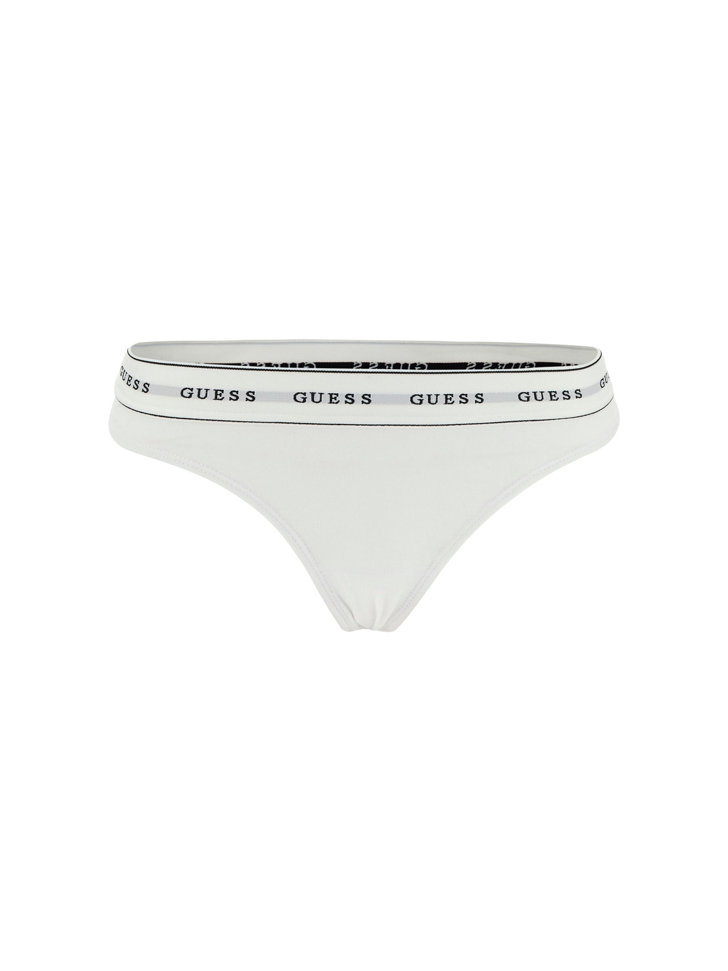 Guess Tanga »CARRIE THONG« avec ceinture logo, mélange de coton
