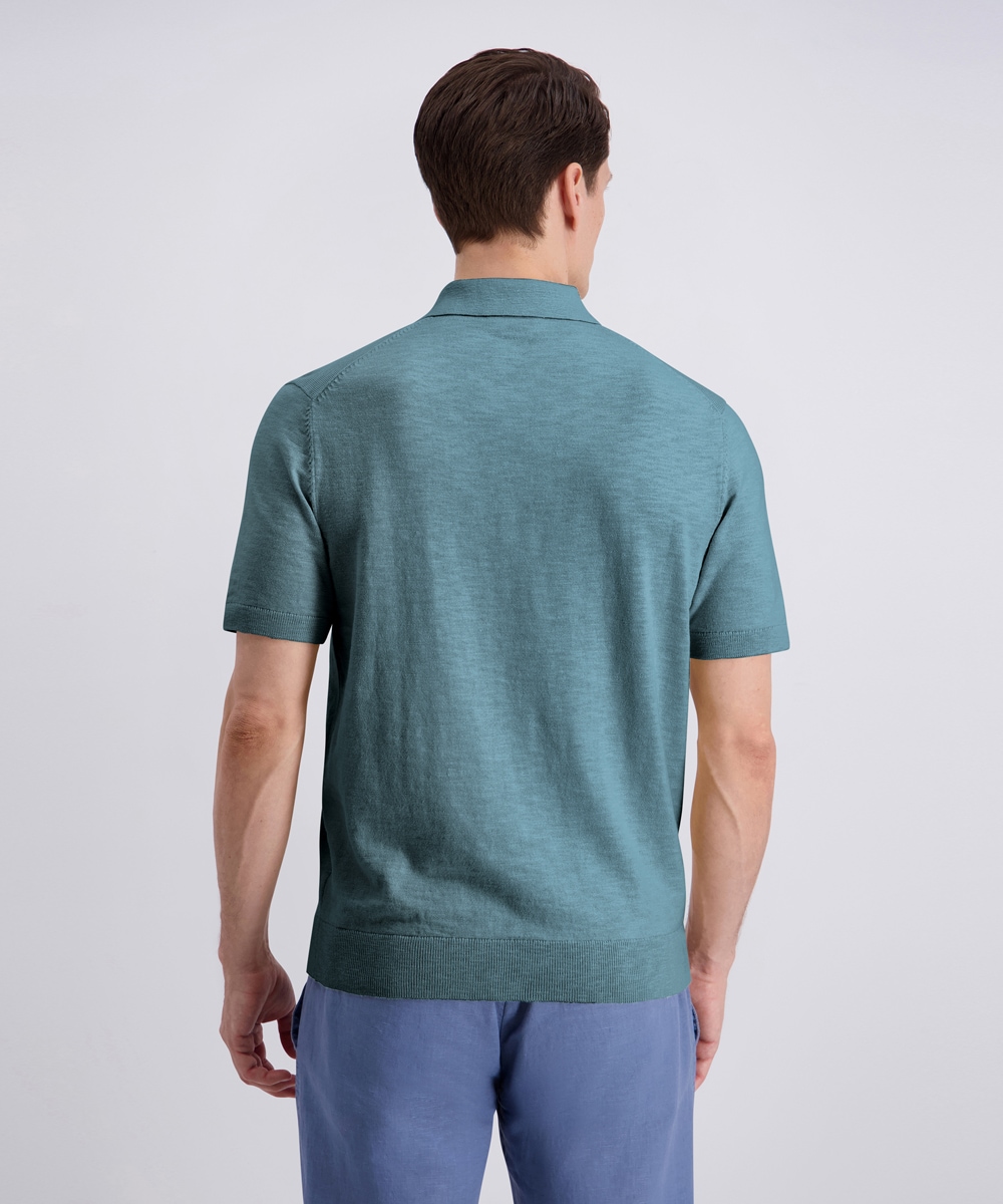 Pierre Cardin Poloshirt »Polo Strick« Regular Fit, Kurzarm, 3-Knopf-Form