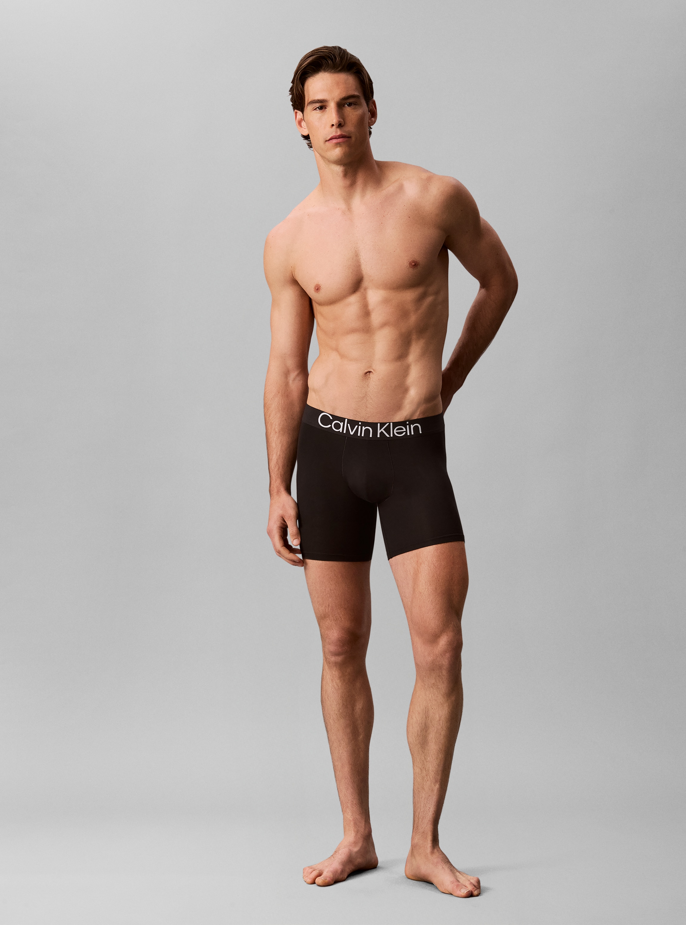 Calvin Klein Underwear Boxer »BOXER BRIEF 3PK« Paquet, pack de 3,  mit Logo-Stretchbund