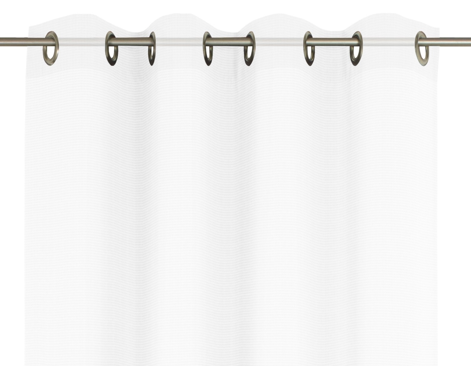 Wirth Rideau »Bettina« Œillet 1 cuis tlg. Fertig-Store mit Metallösen nach Mass