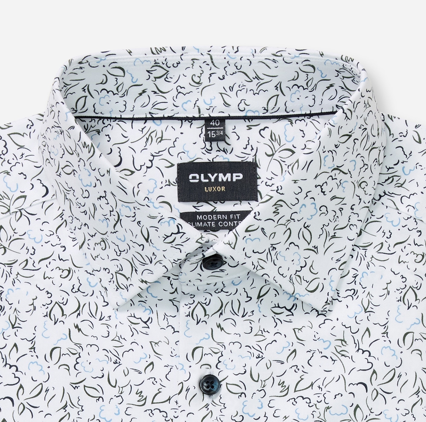 OLYMP Chemise à manches longues »Luxor« modern fit, Businesshemd, New Kentkragen