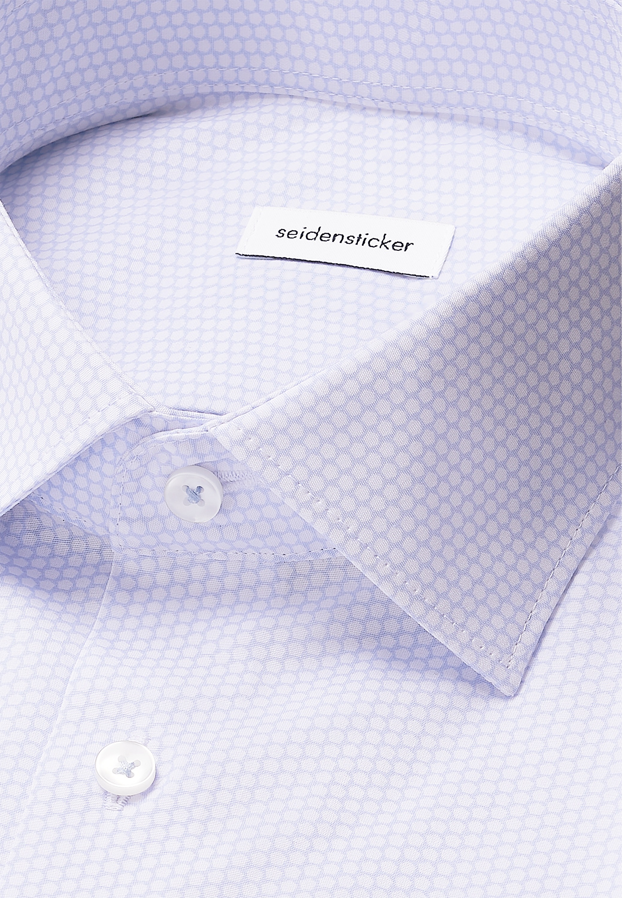 seidensticker Businesshemd »Schwarze Rose« Slim 1/1 Kentkragen Druck