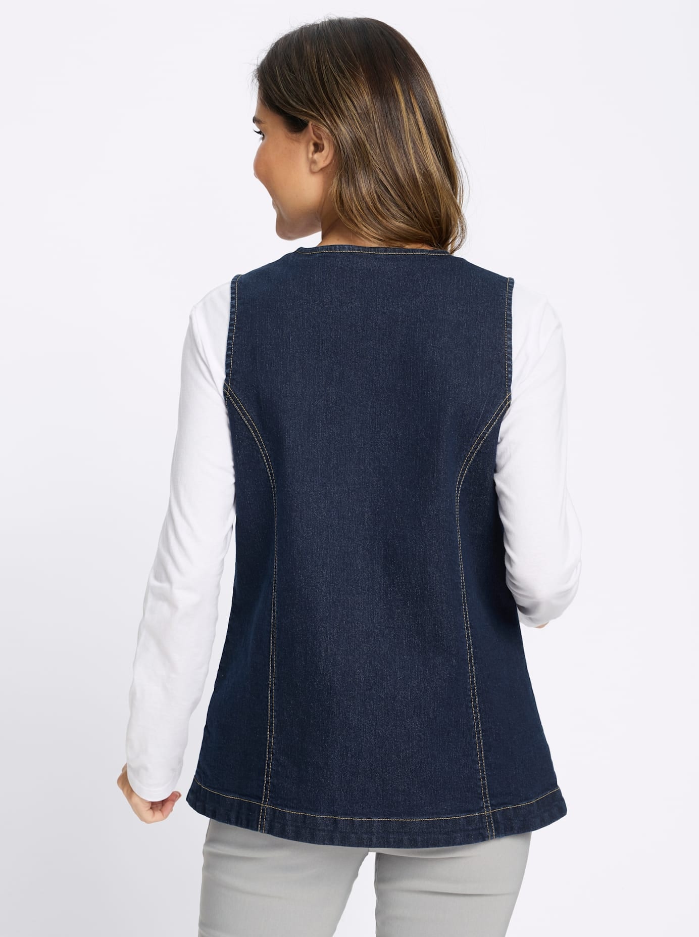 Classic Basics Gilet en jean