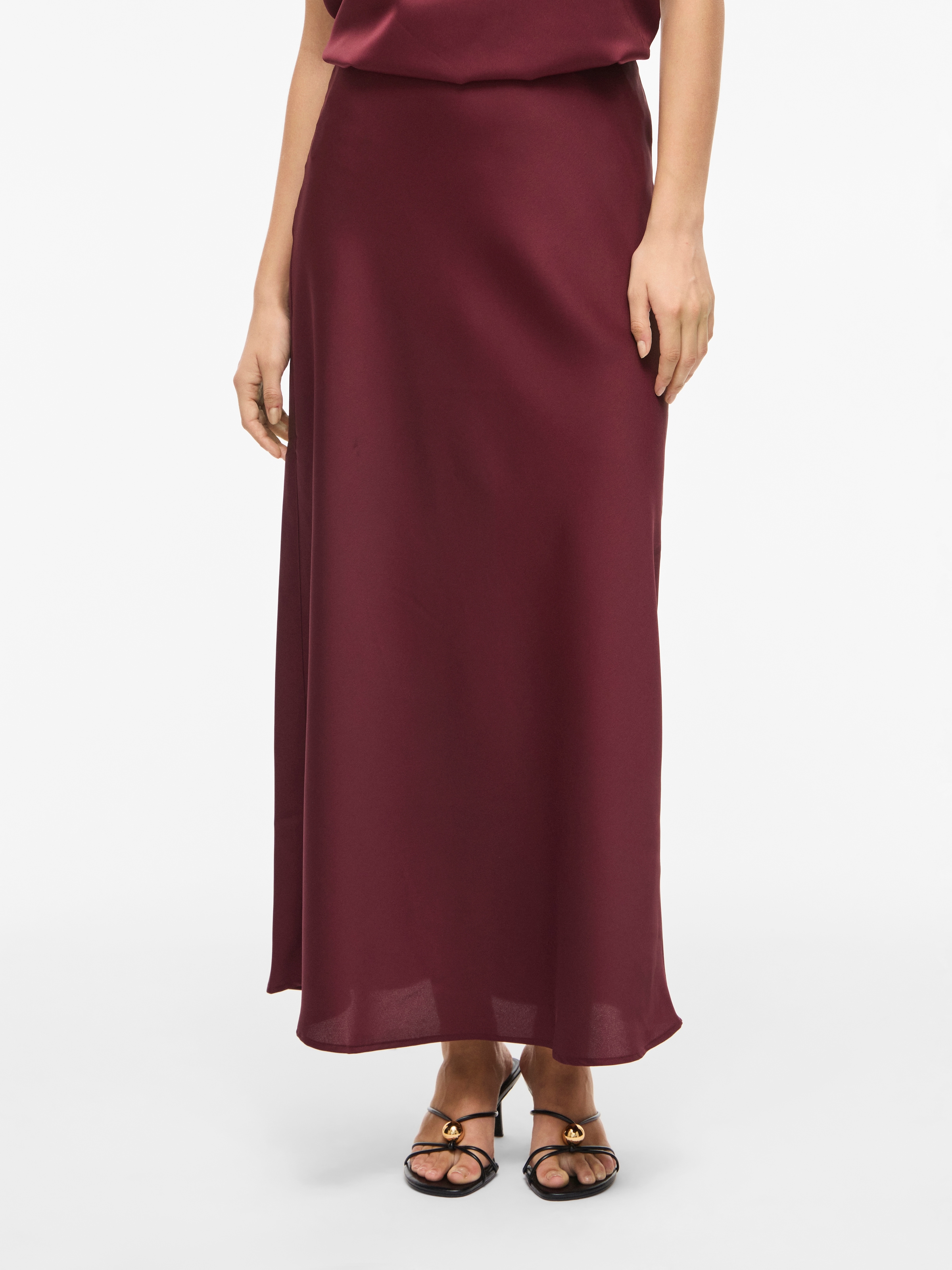 Vila Maxi jupe »VIELLETTE HW LONG SKIRT - NOOS« fibre synthétique