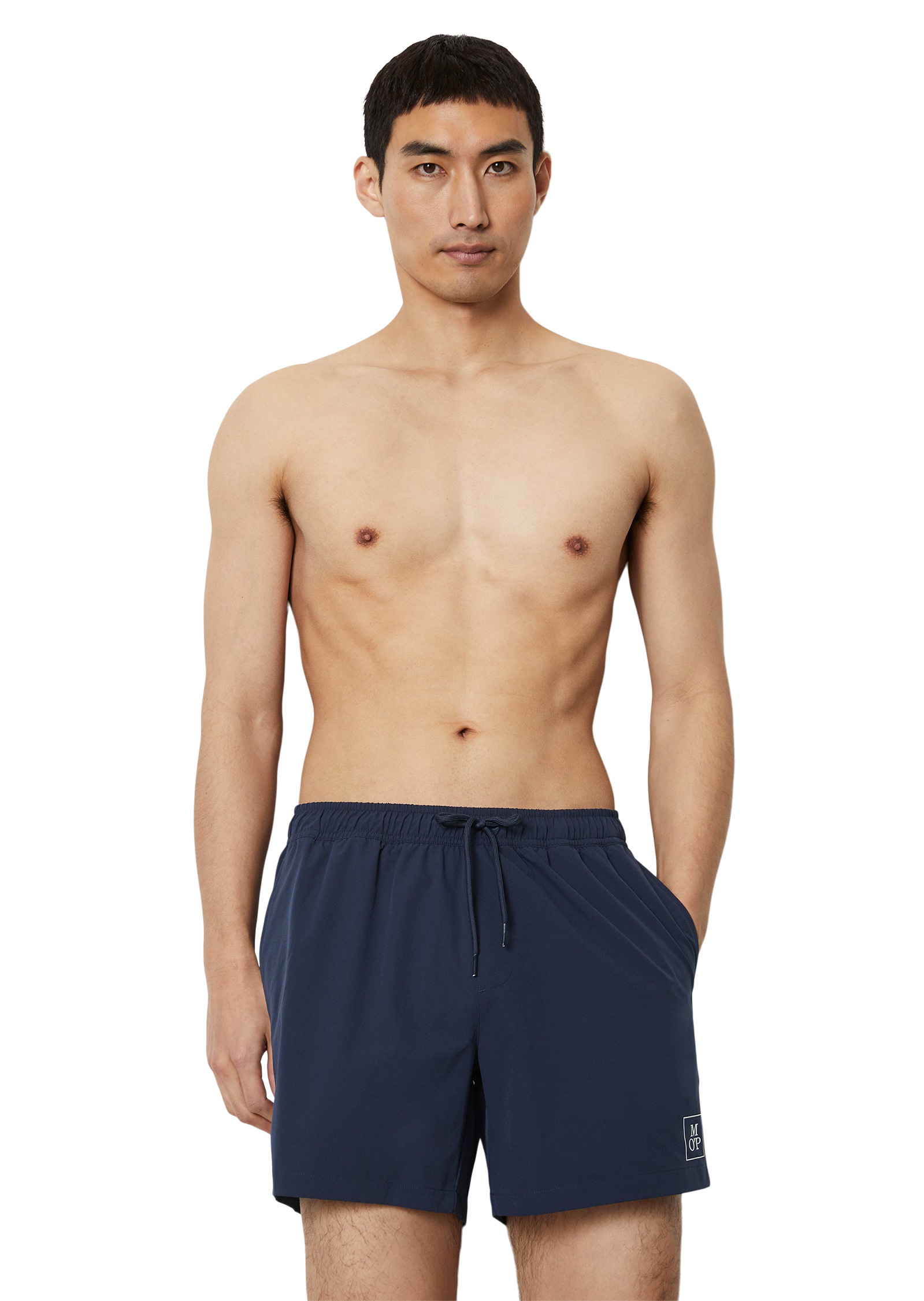 Marc O'Polo Short de bain »Essentials« mit dezentem Logoprint
